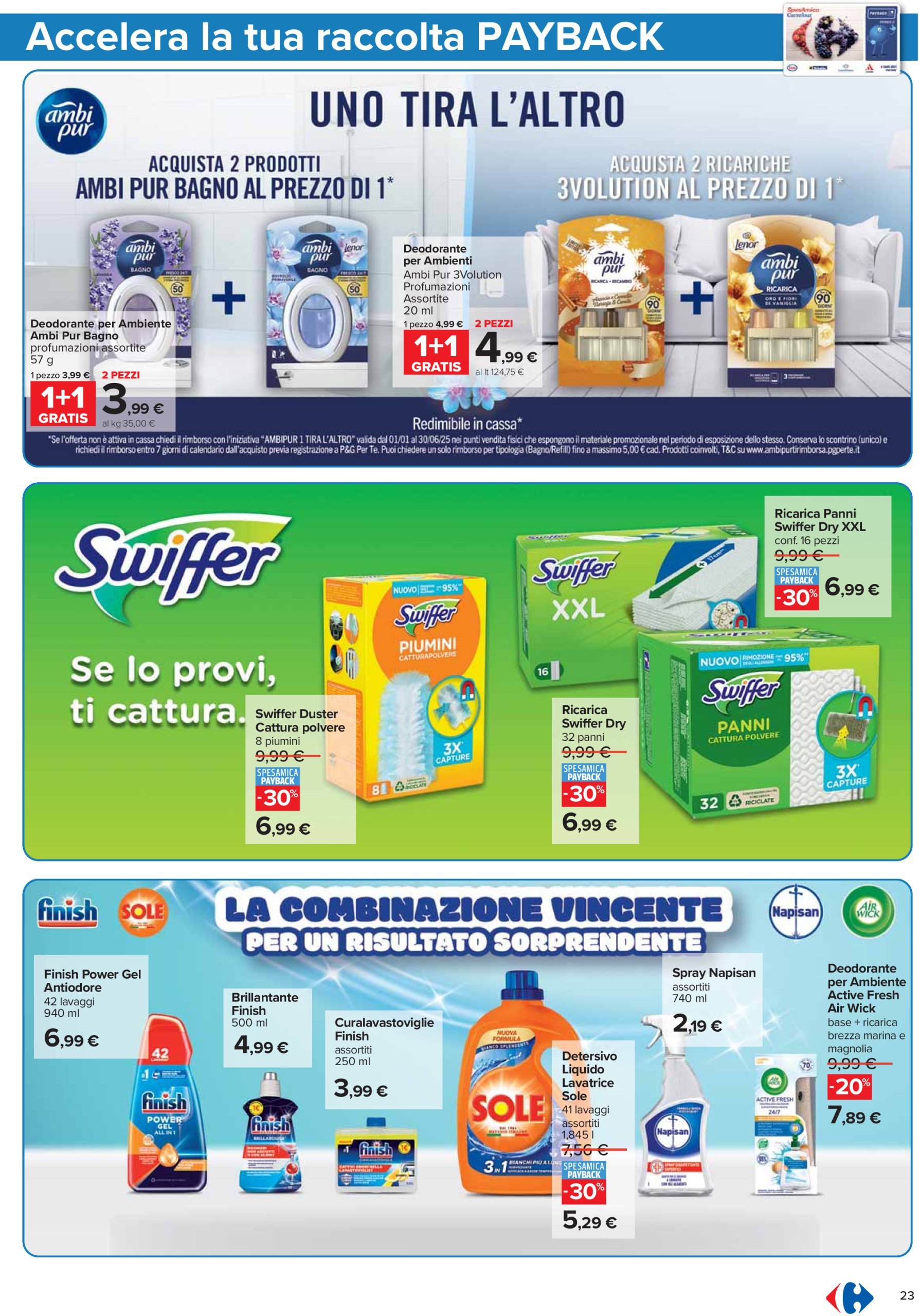 carrefour - Volantino Carrefour - Punti Sprint Payback valido dal 16/01 al 27/01 - page: 23