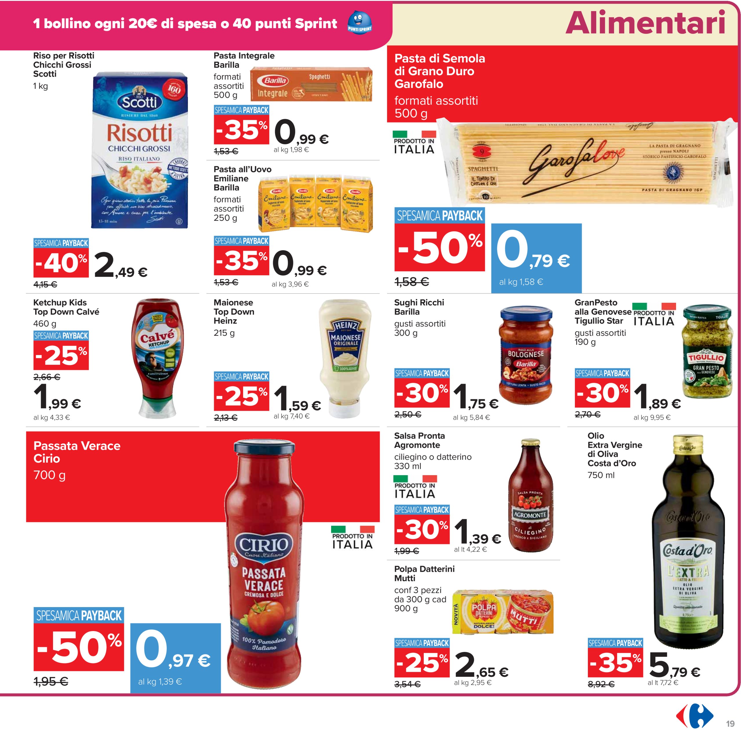 carrefour - Volantino Carrefour - Sconti 30%, 40% e 50% valido dal 28/01 al 06/02 - page: 19