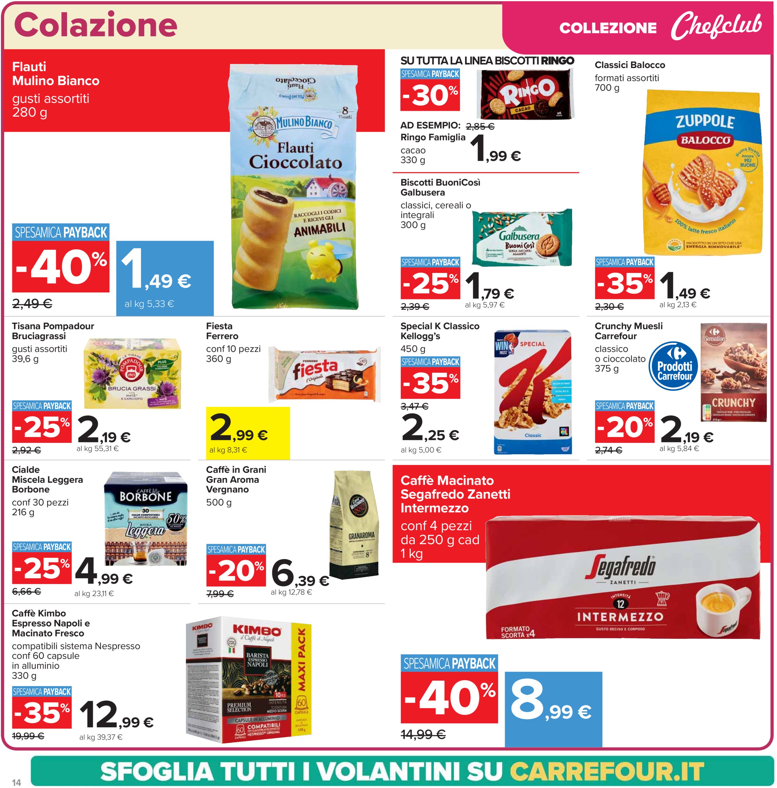 carrefour - Volantino Carrefour - Sconti 30%, 40% e 50% valido dal 28/01 al 06/02 - page: 14