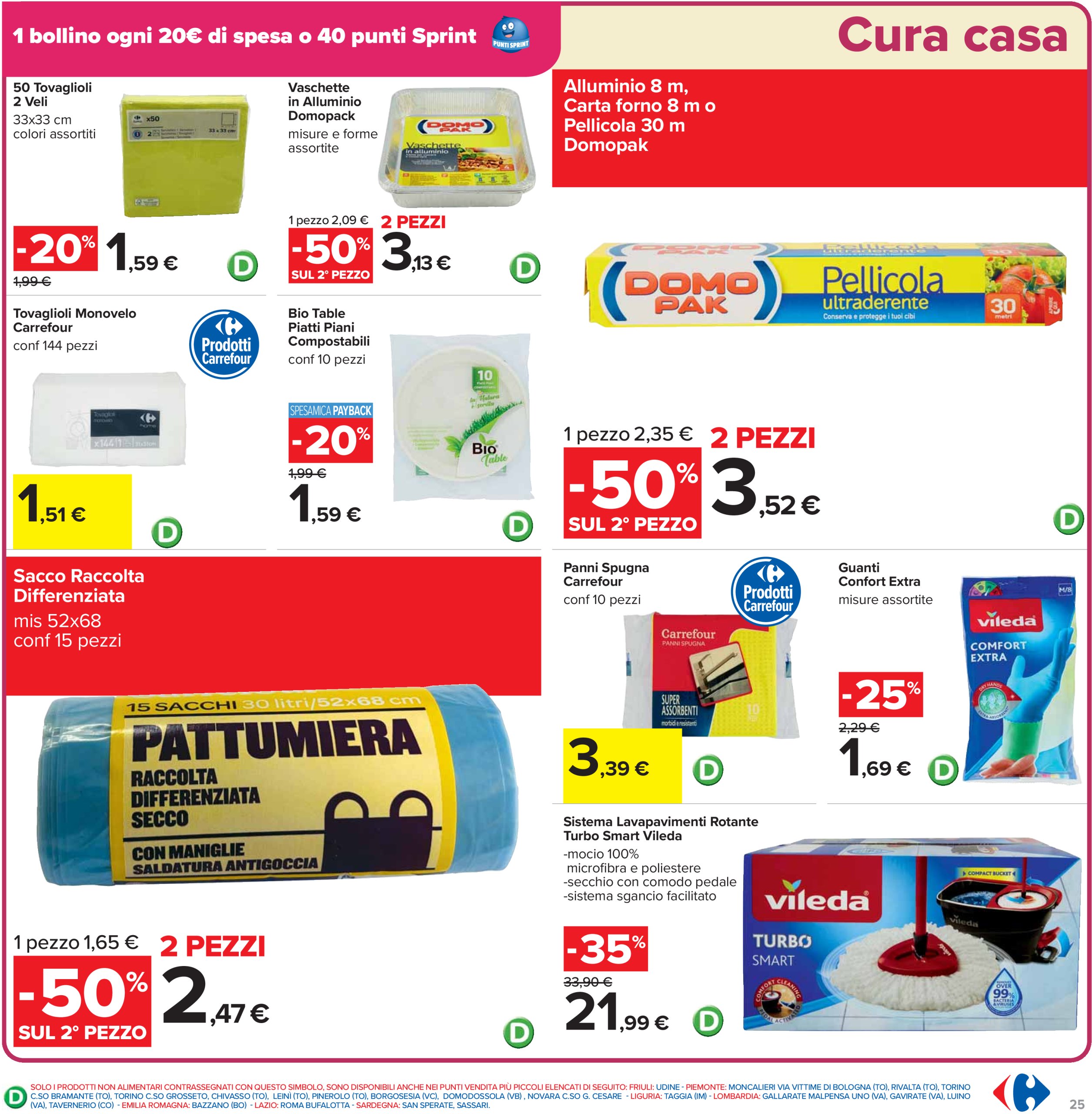 carrefour - Volantino Carrefour - Sconti 30%, 40% e 50% valido dal 28/01 al 06/02 - page: 25