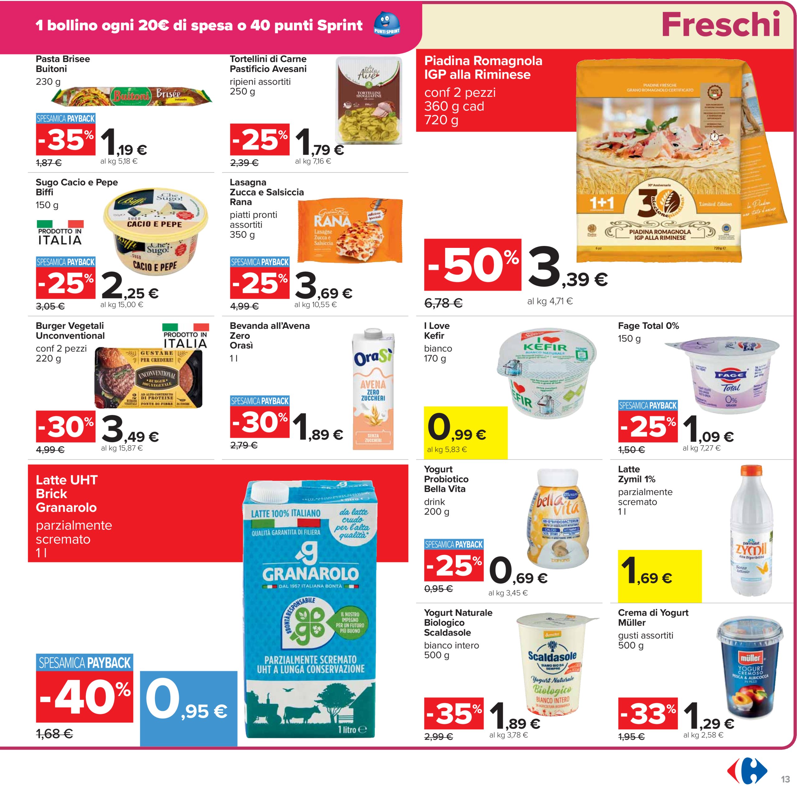 carrefour - Volantino Carrefour - Sconti 30%, 40% e 50% valido dal 28/01 al 06/02 - page: 13