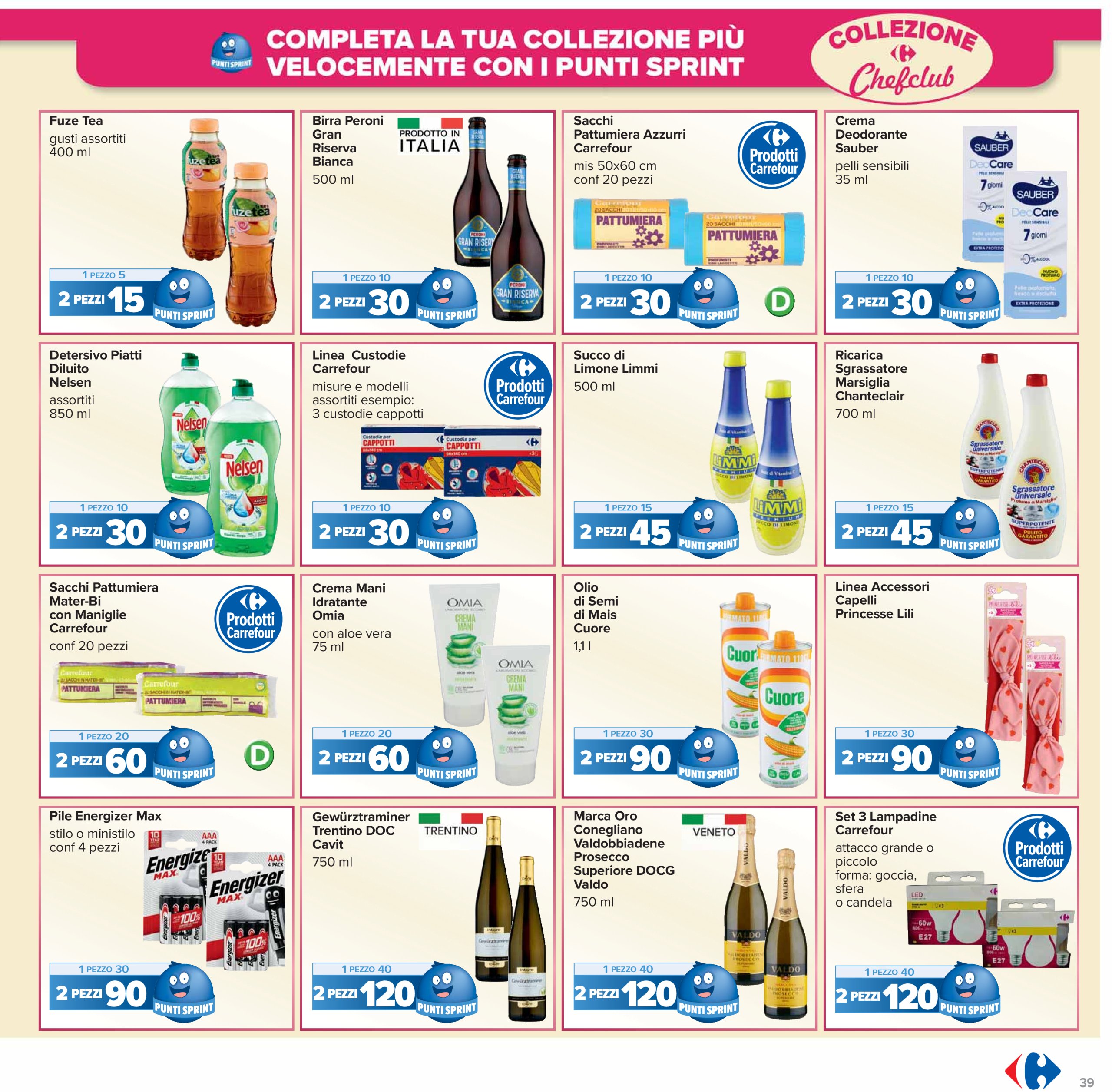 carrefour - Volantino Carrefour - Sconti 30%, 40% e 50% valido dal 28/01 al 06/02 - page: 39