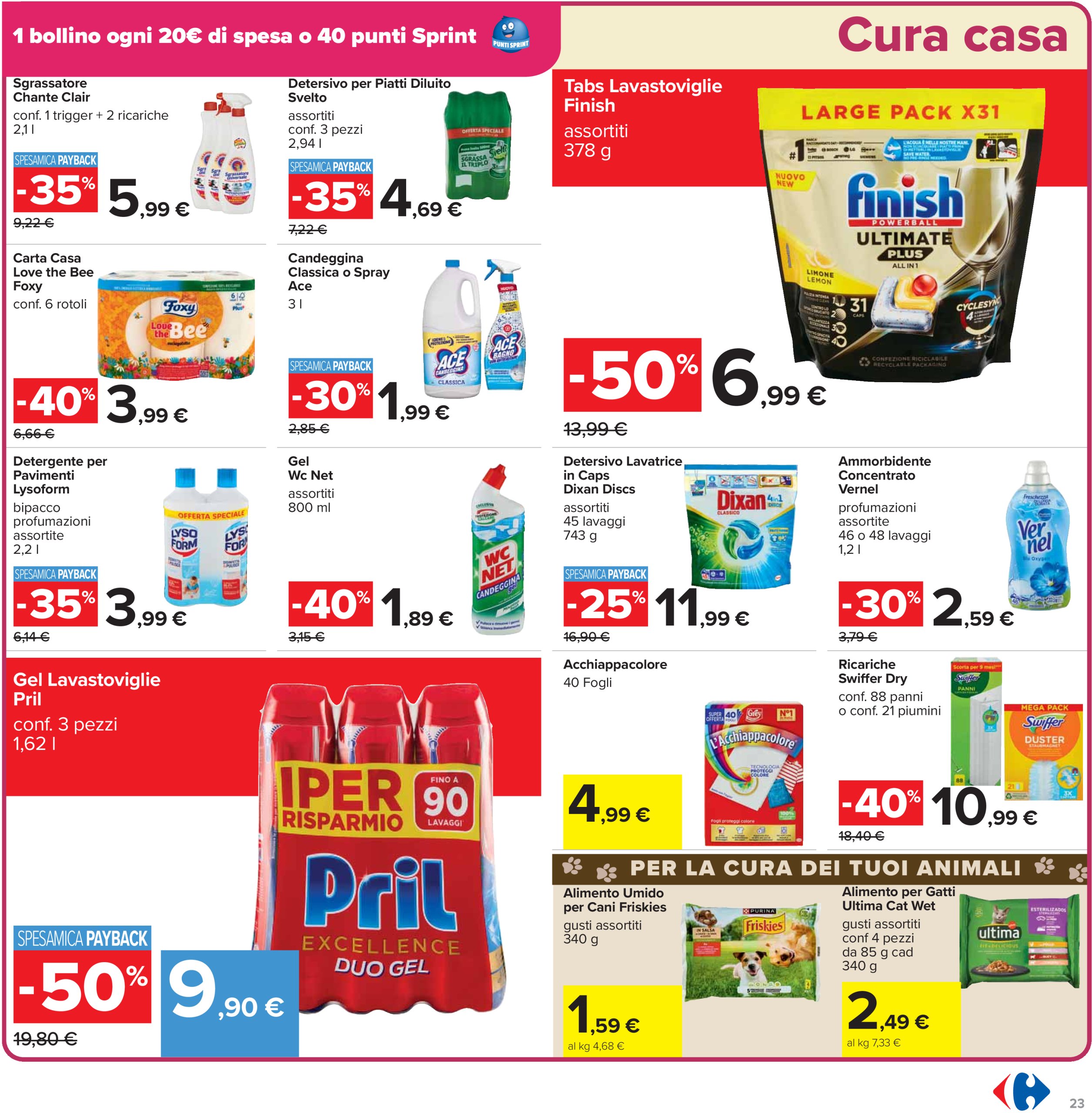 carrefour - Volantino Carrefour - Sconti 30%, 40% e 50% valido dal 28/01 al 06/02 - page: 23