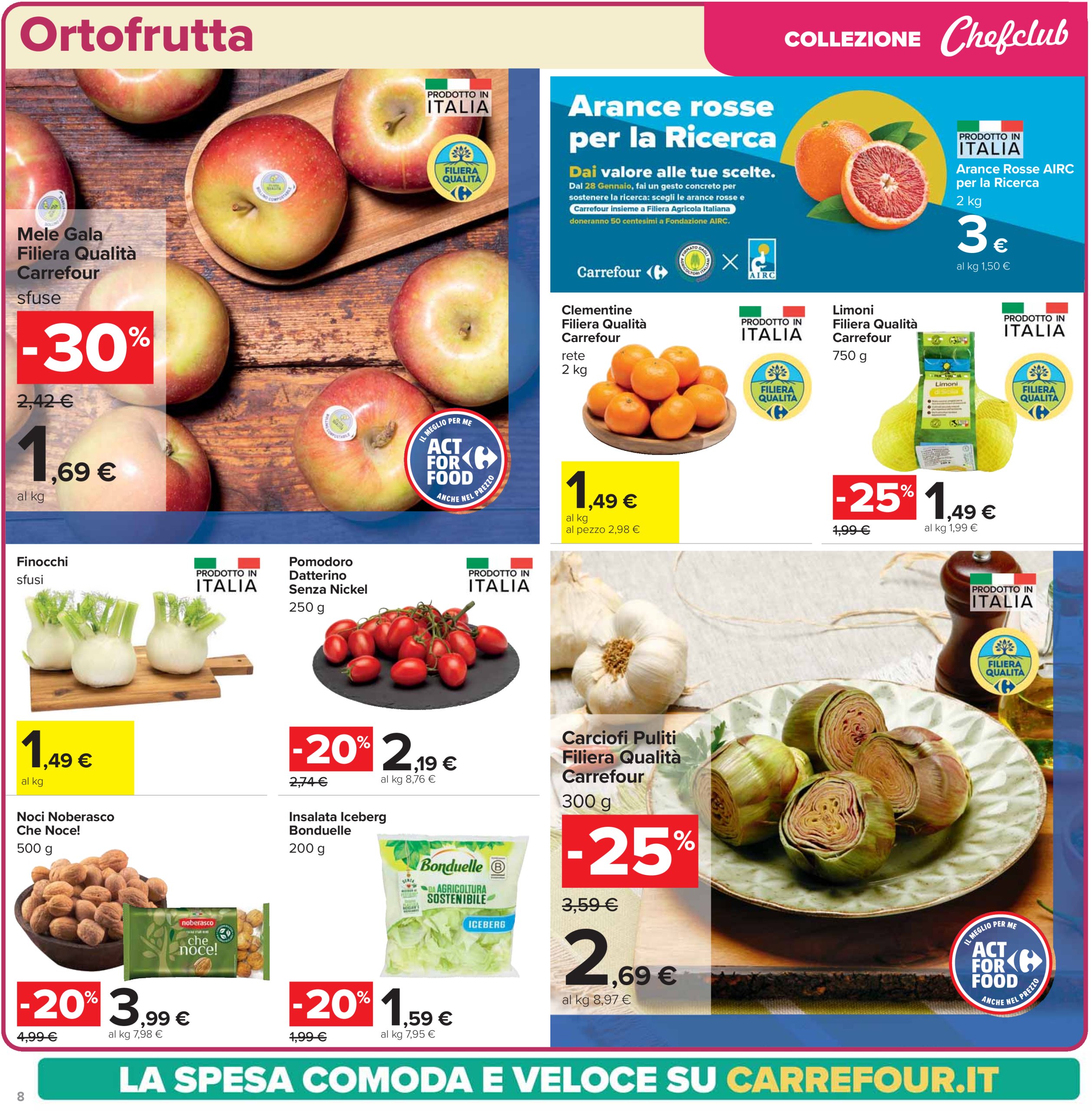 carrefour - Volantino Carrefour - Sconti 30%, 40% e 50% valido dal 28/01 al 06/02 - page: 8