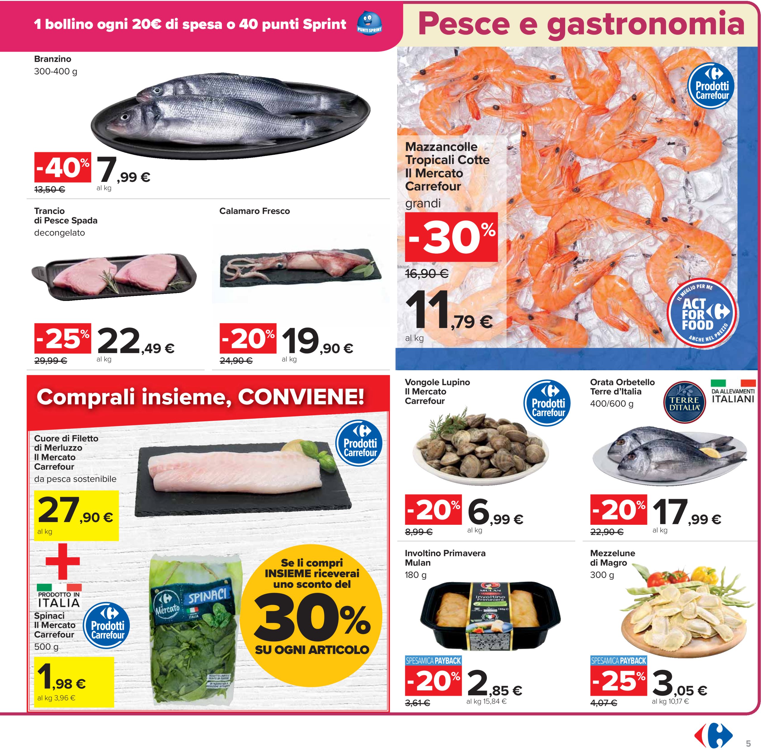 carrefour - Volantino Carrefour - Sconti 30%, 40% e 50% valido dal 28/01 al 06/02 - page: 5