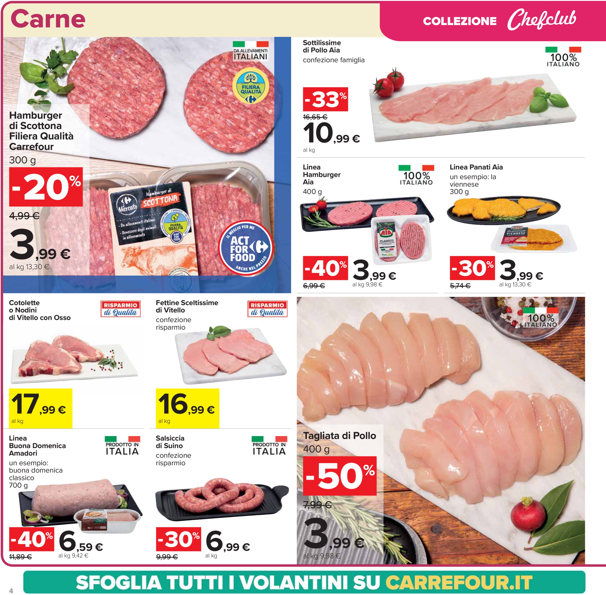 carrefour - Volantino Carrefour - Sconti 30%, 40% e 50% valido dal 28/01 al 06/02 - page: 4