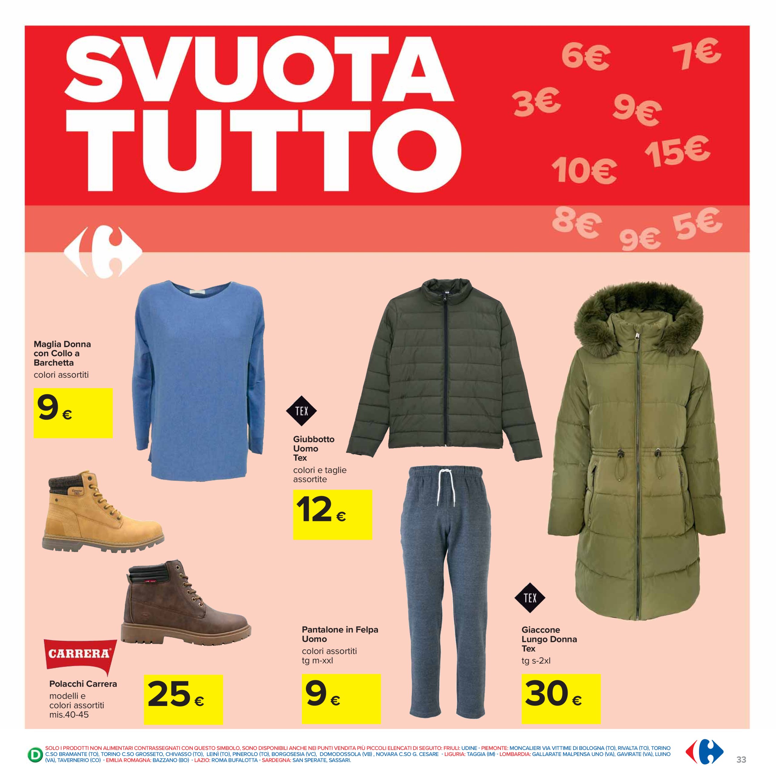 carrefour - Volantino Carrefour - Sconti 30%, 40% e 50% valido dal 28/01 al 06/02 - page: 33