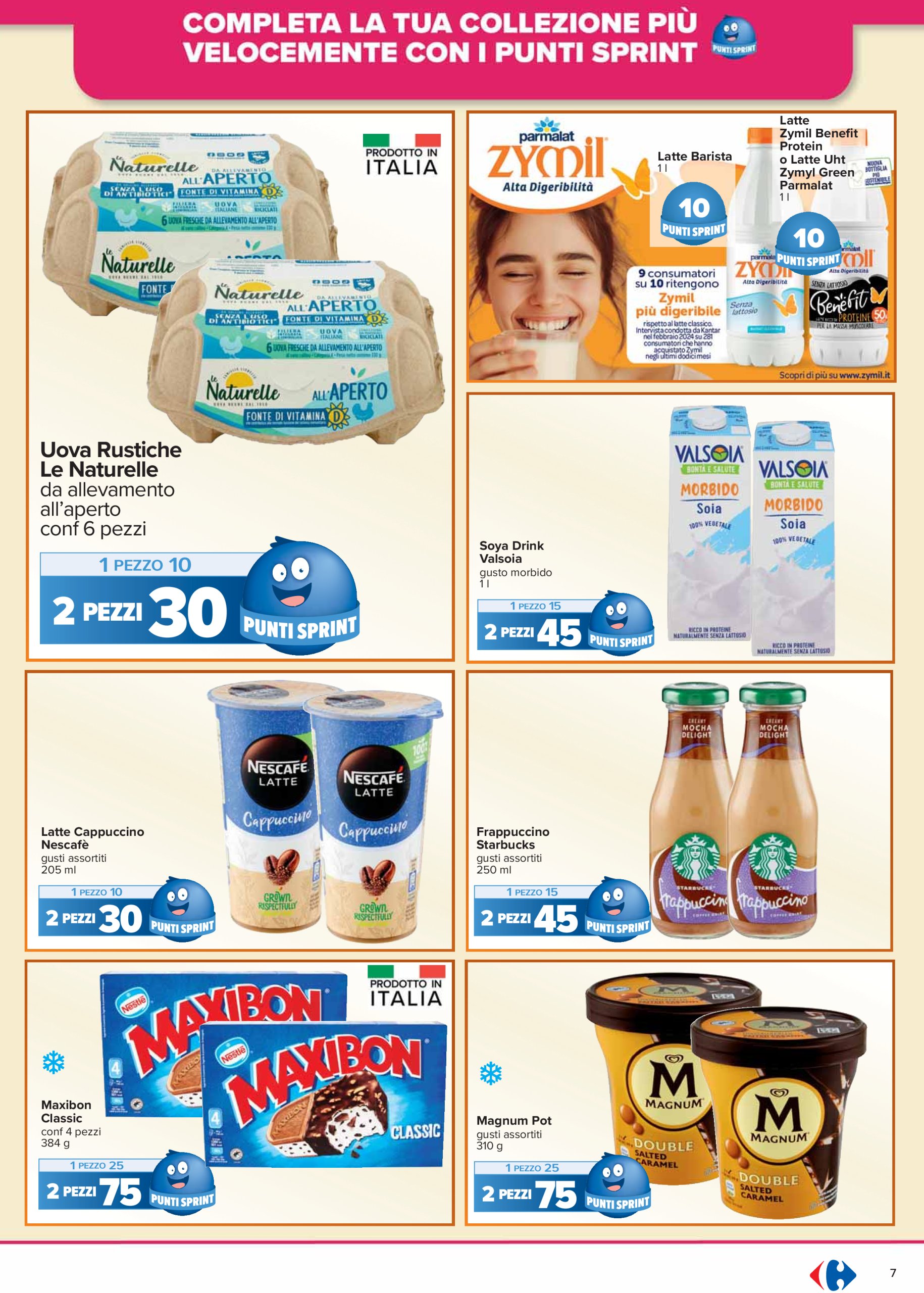 carrefour - Volantino Carrefour - Punti Sprint Payback valido dal 28/01 al 06/02 - page: 7