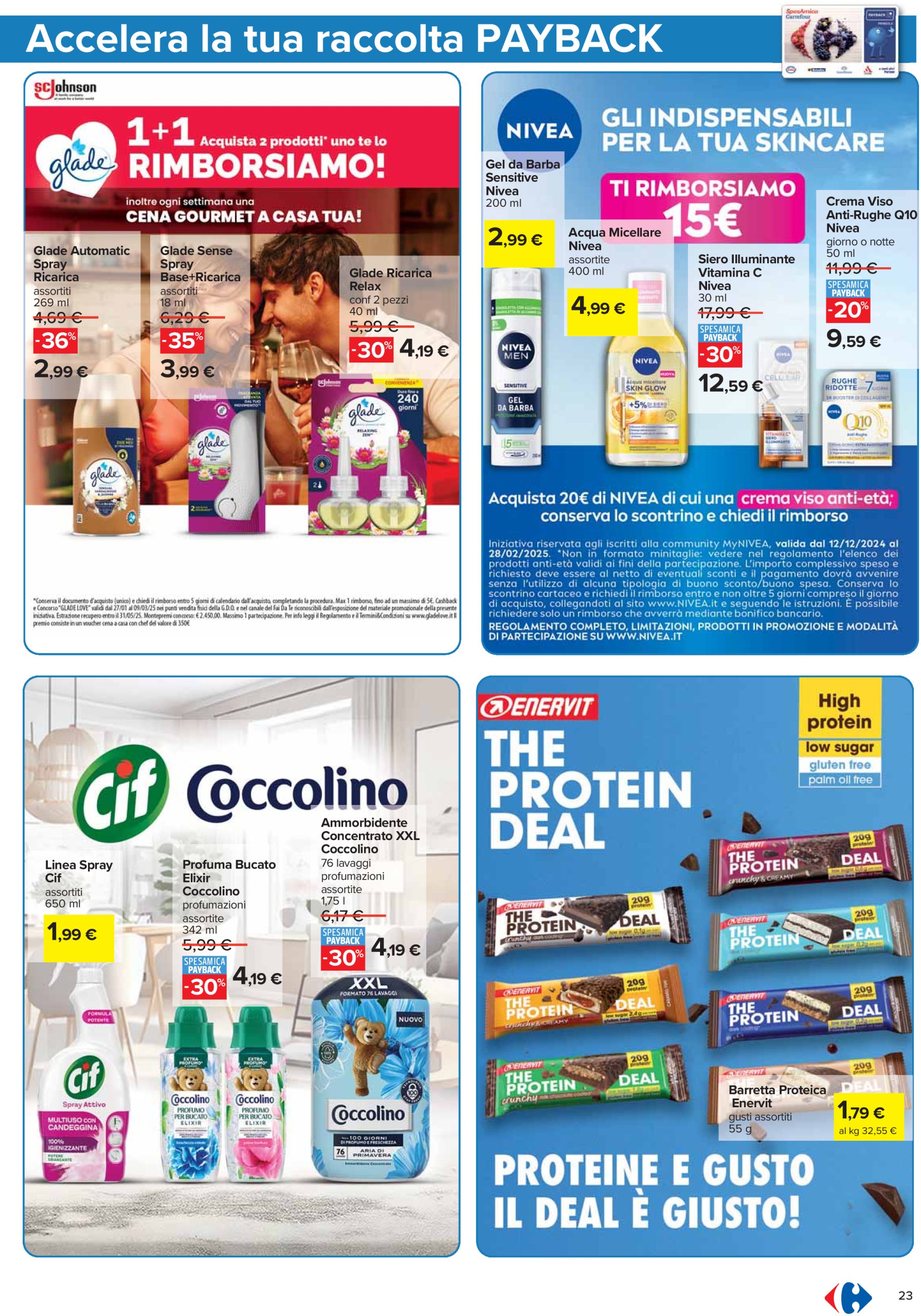 carrefour - Volantino Carrefour - Punti Sprint Payback valido dal 07/02 al 16/02 - page: 23