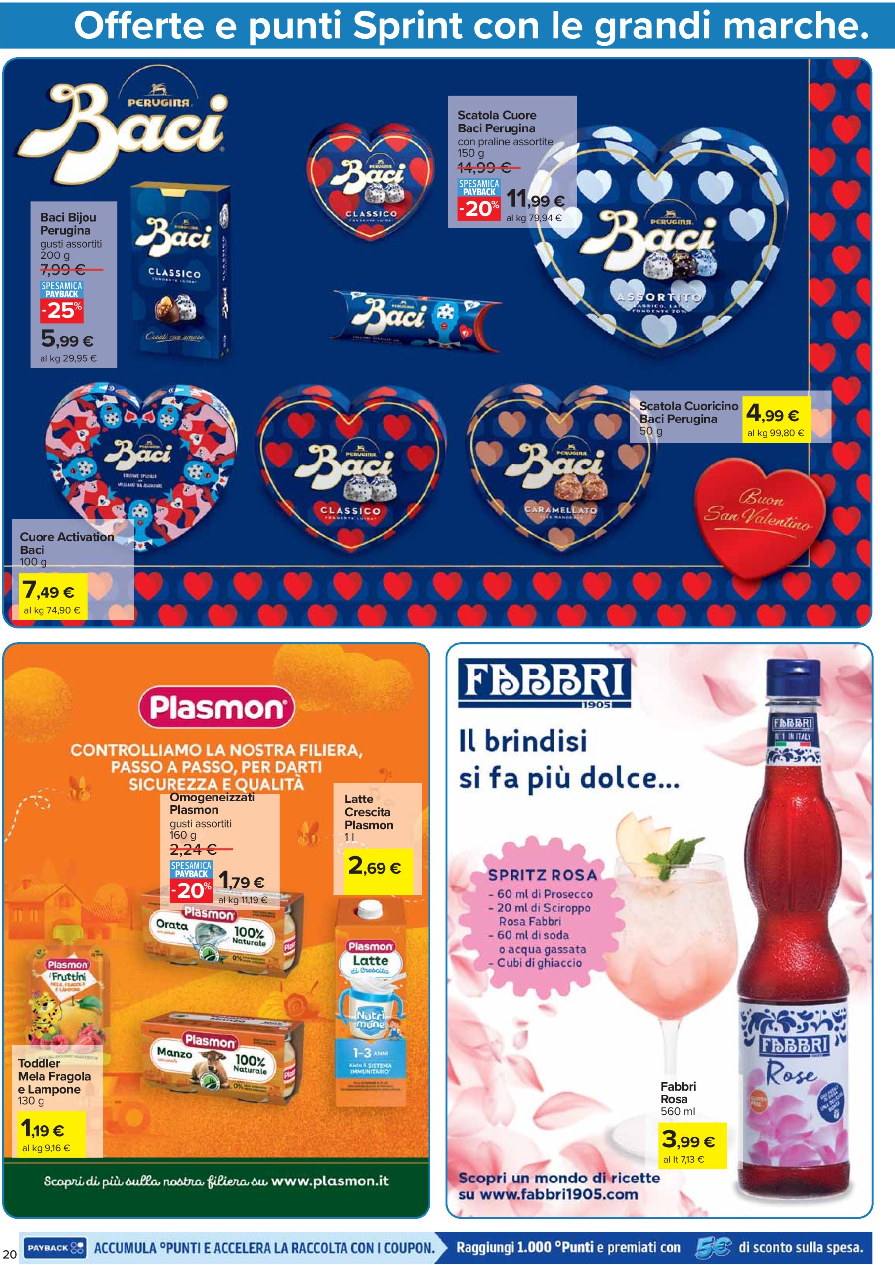 carrefour - Volantino Carrefour - Punti Sprint Payback valido dal 07/02 al 16/02 - page: 20