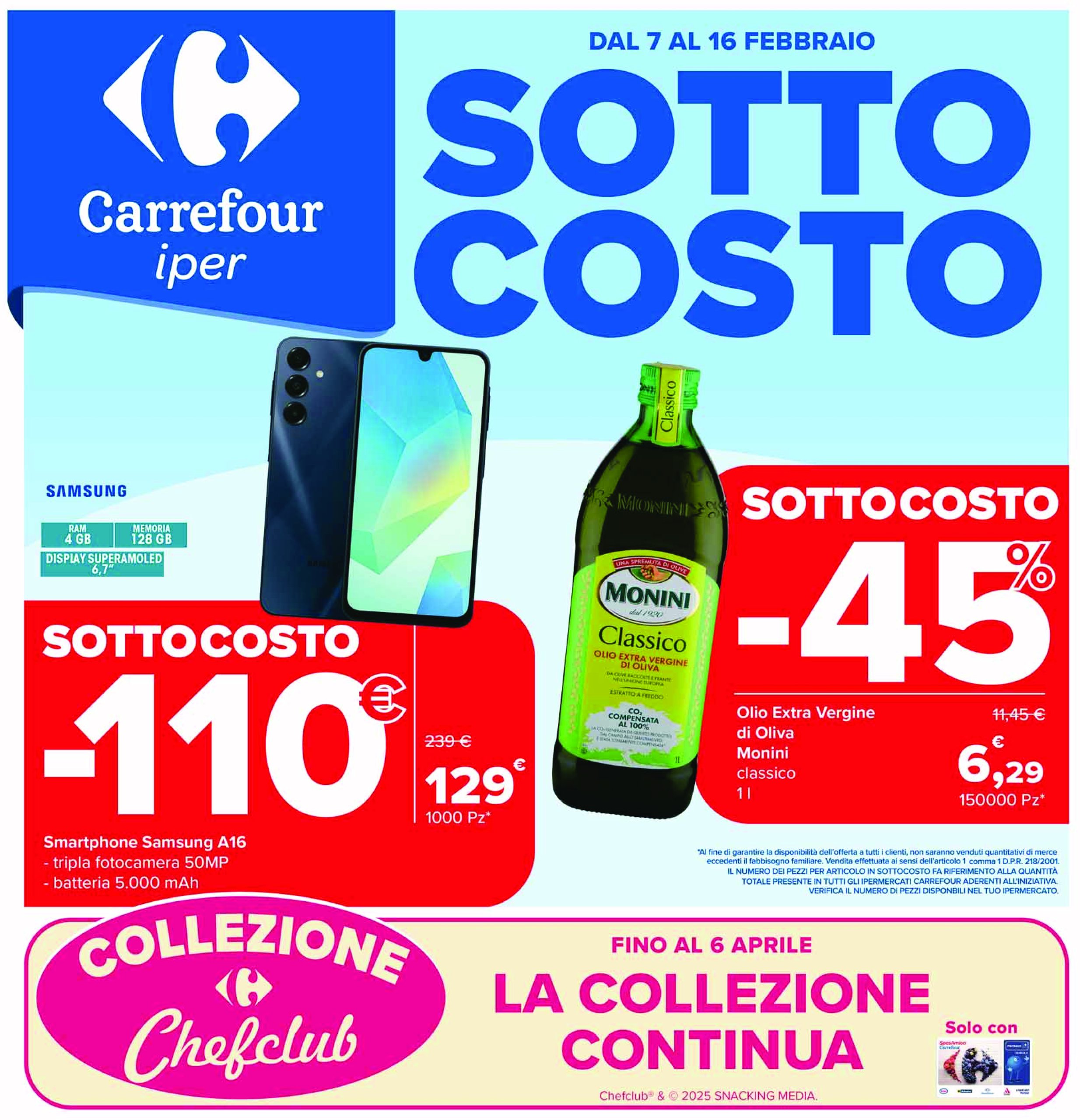 carrefour - Volantino Carrefour - Sottocosto valido dal 07/02 al 16/02