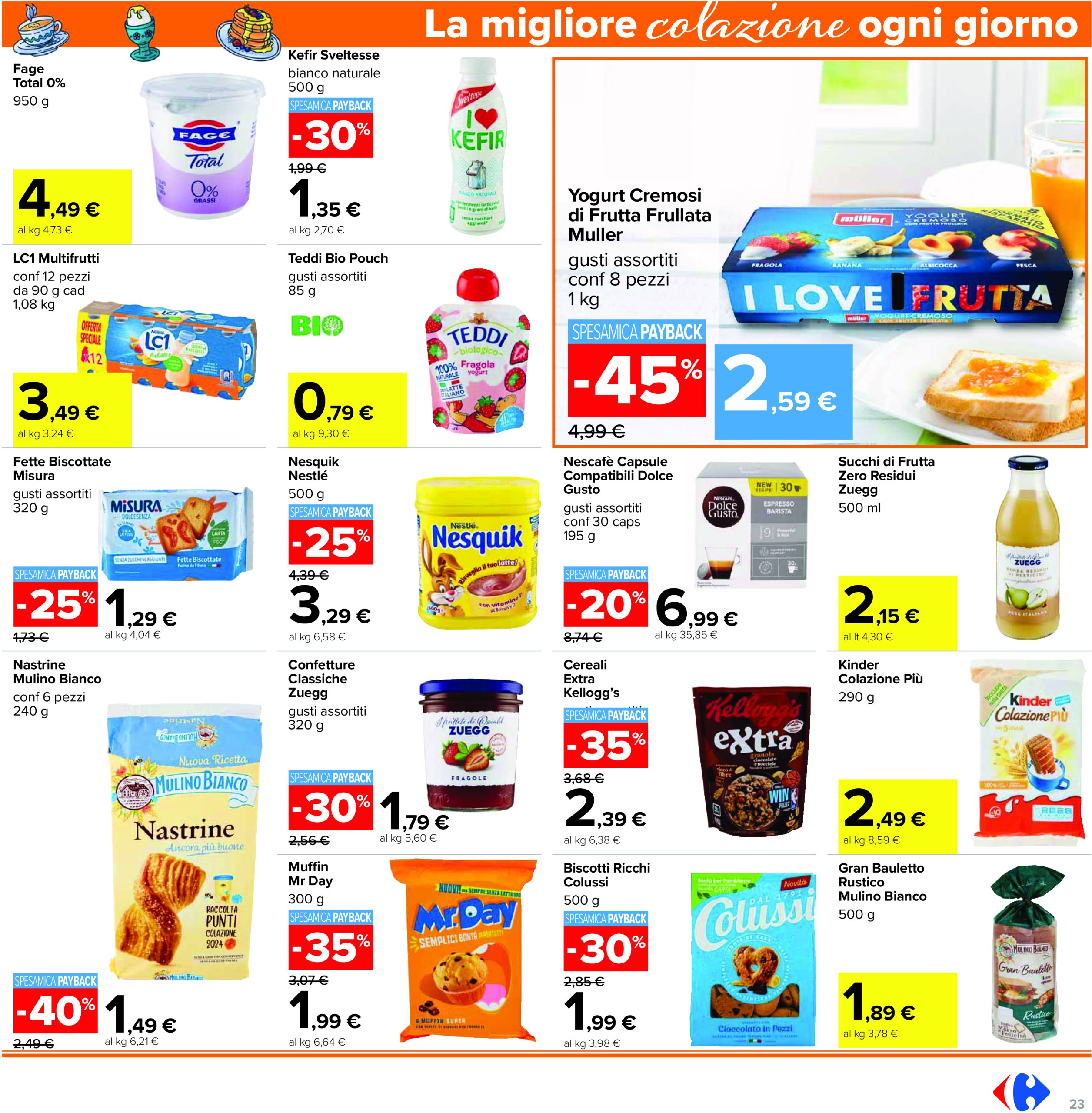 carrefour - Volantino Carrefour - Sottocosto valido dal 07/02 al 16/02 - page: 23