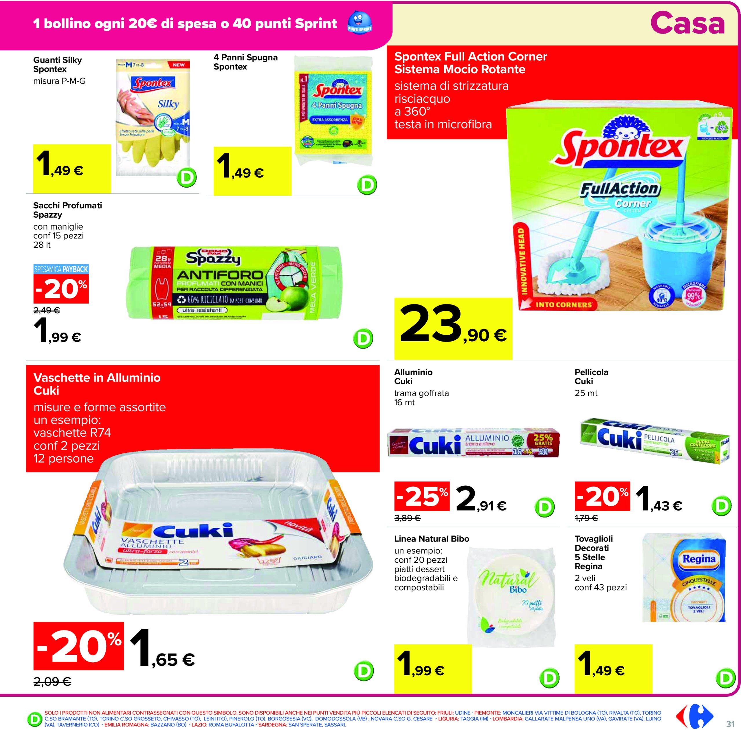 carrefour - Volantino Carrefour - Sottocosto valido dal 07/02 al 16/02 - page: 31