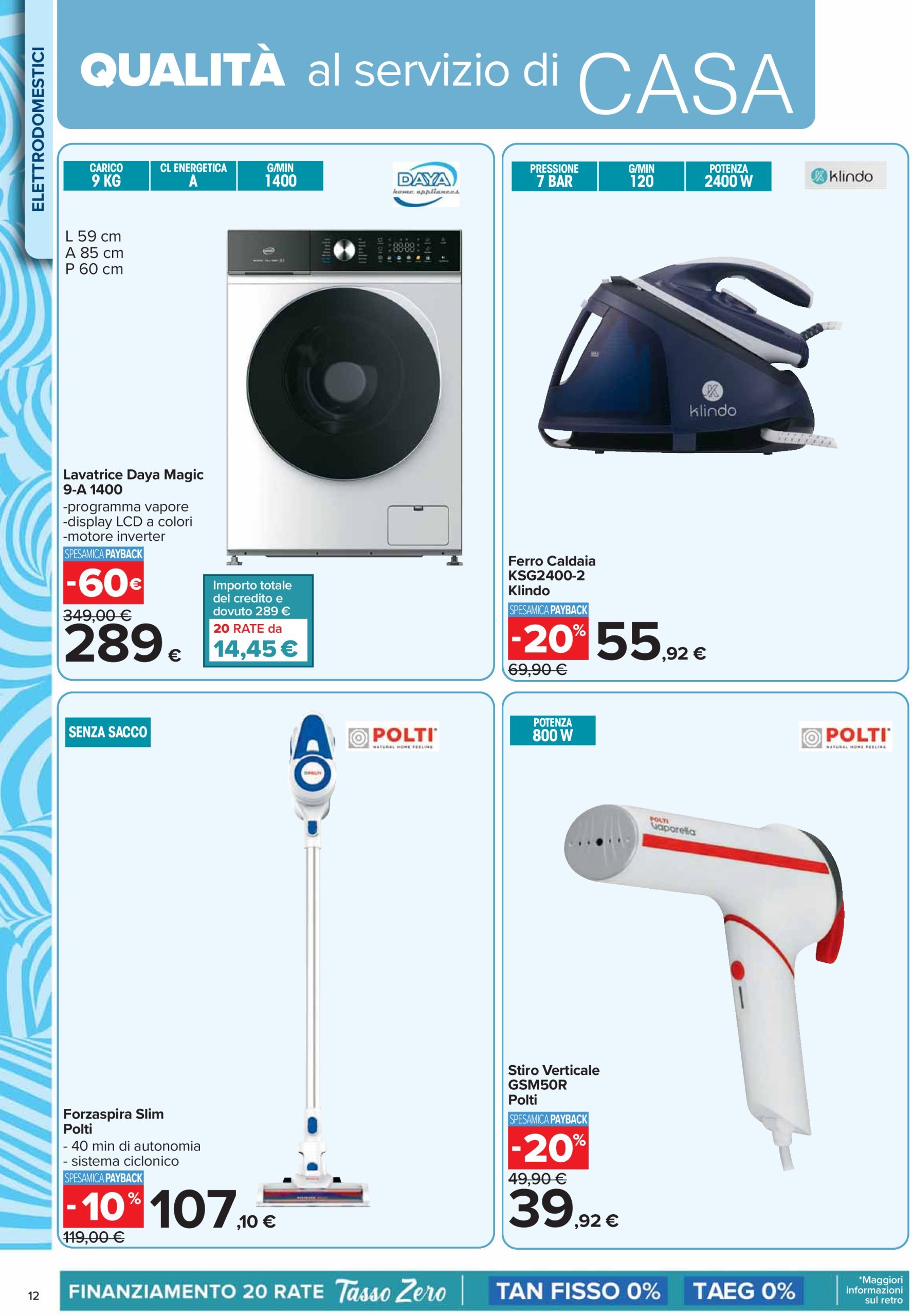 carrefour - Volantino Carrefour - Catalogo casa valido dal 18/02 al 17/03 - page: 12