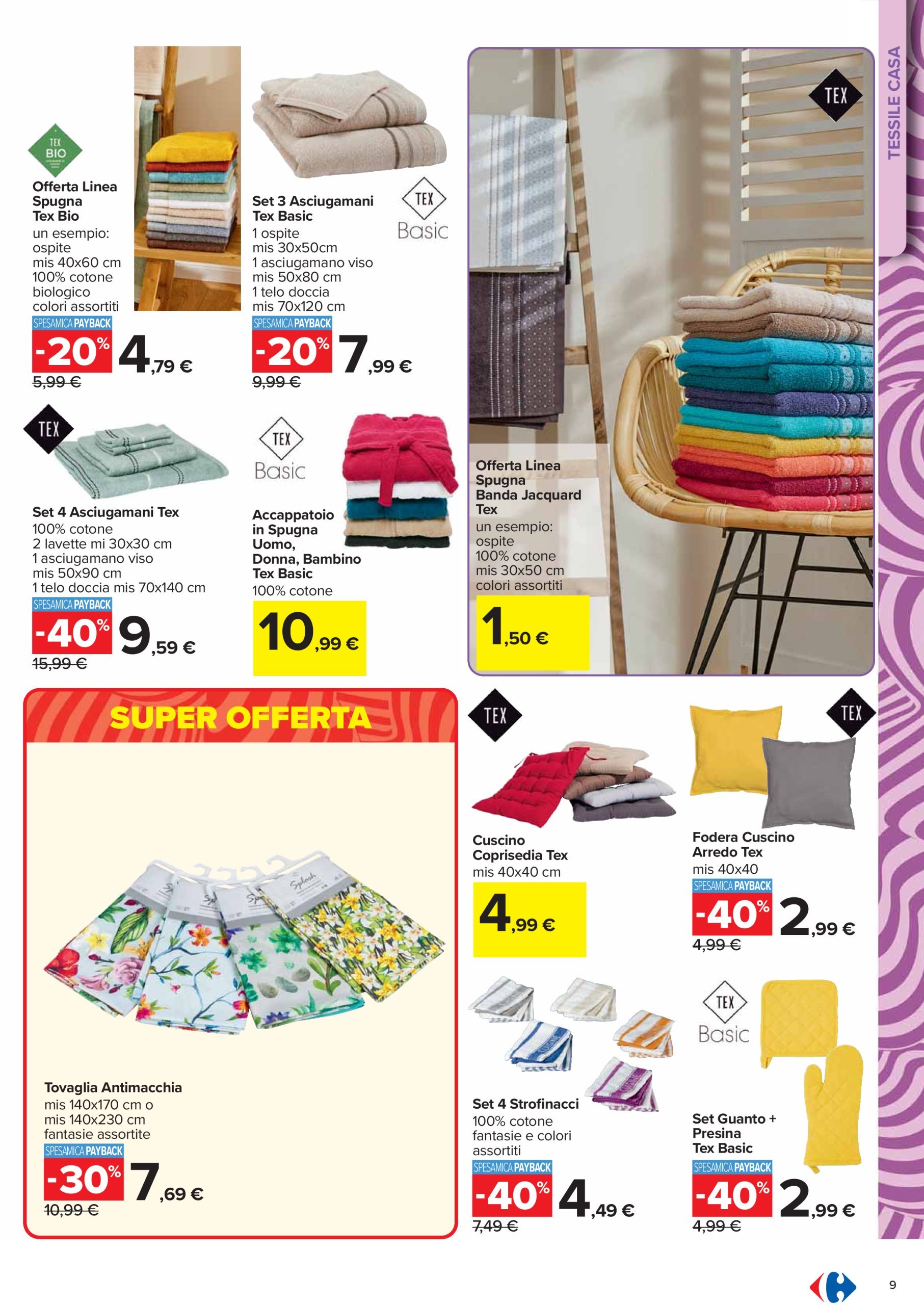 carrefour - Volantino Carrefour - Catalogo casa valido dal 18/02 al 17/03 - page: 9