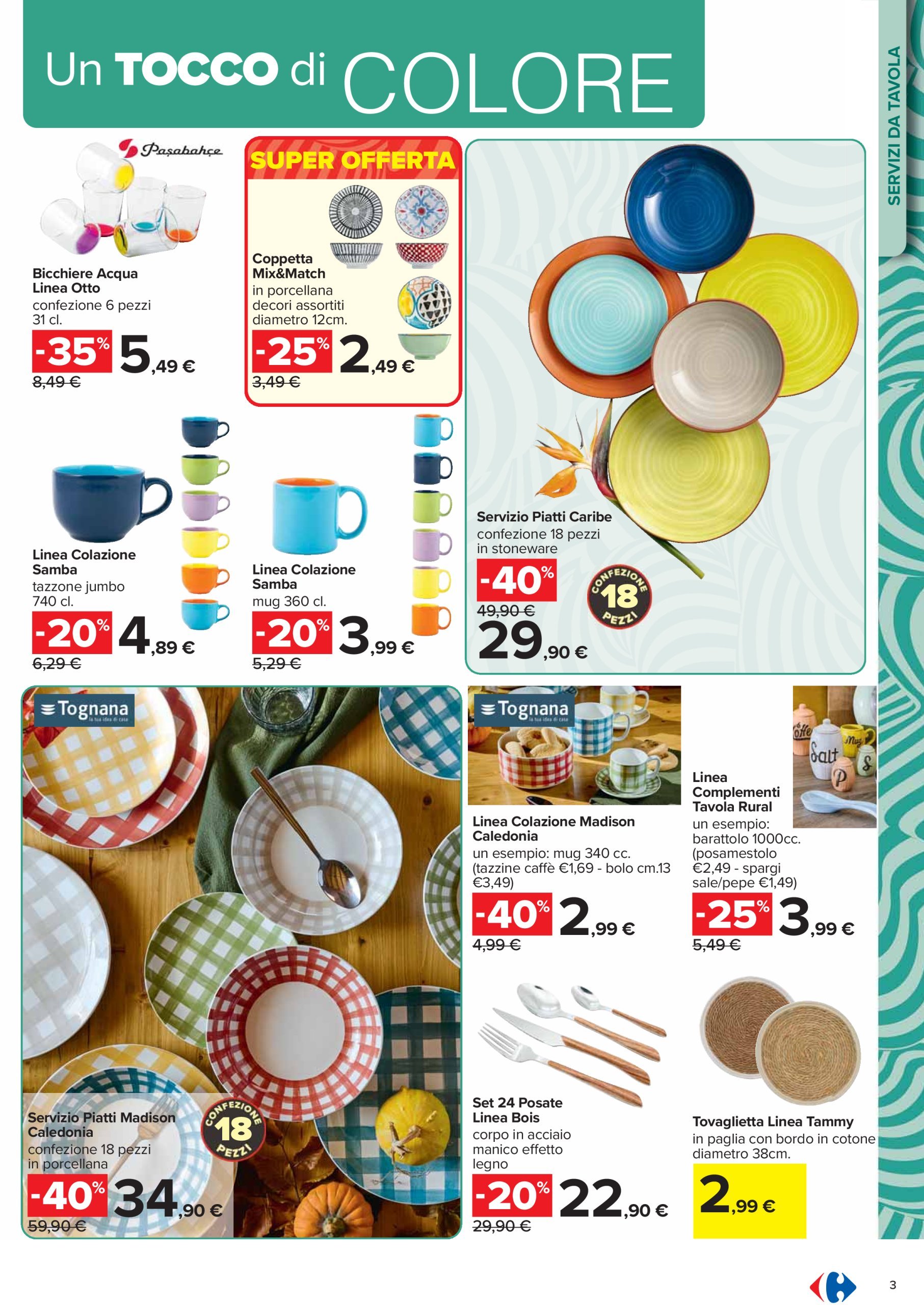 carrefour - Volantino Carrefour - Catalogo casa valido dal 18/02 al 17/03 - page: 3