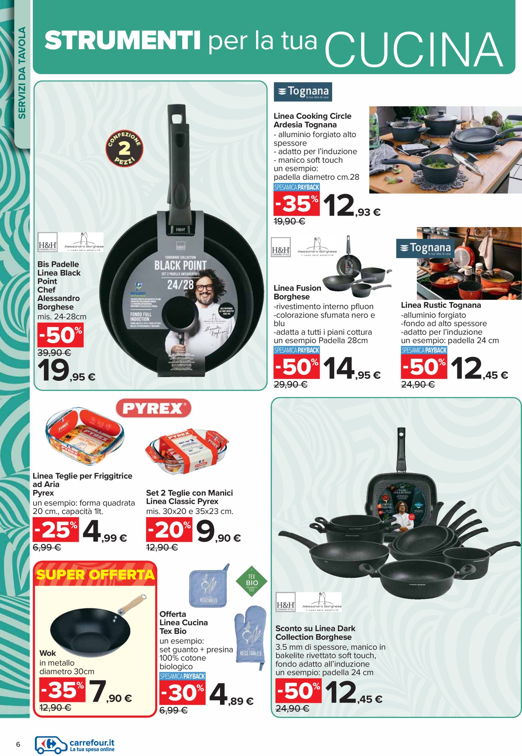 carrefour - Volantino Carrefour - Catalogo casa valido dal 18/02 al 17/03 - page: 6