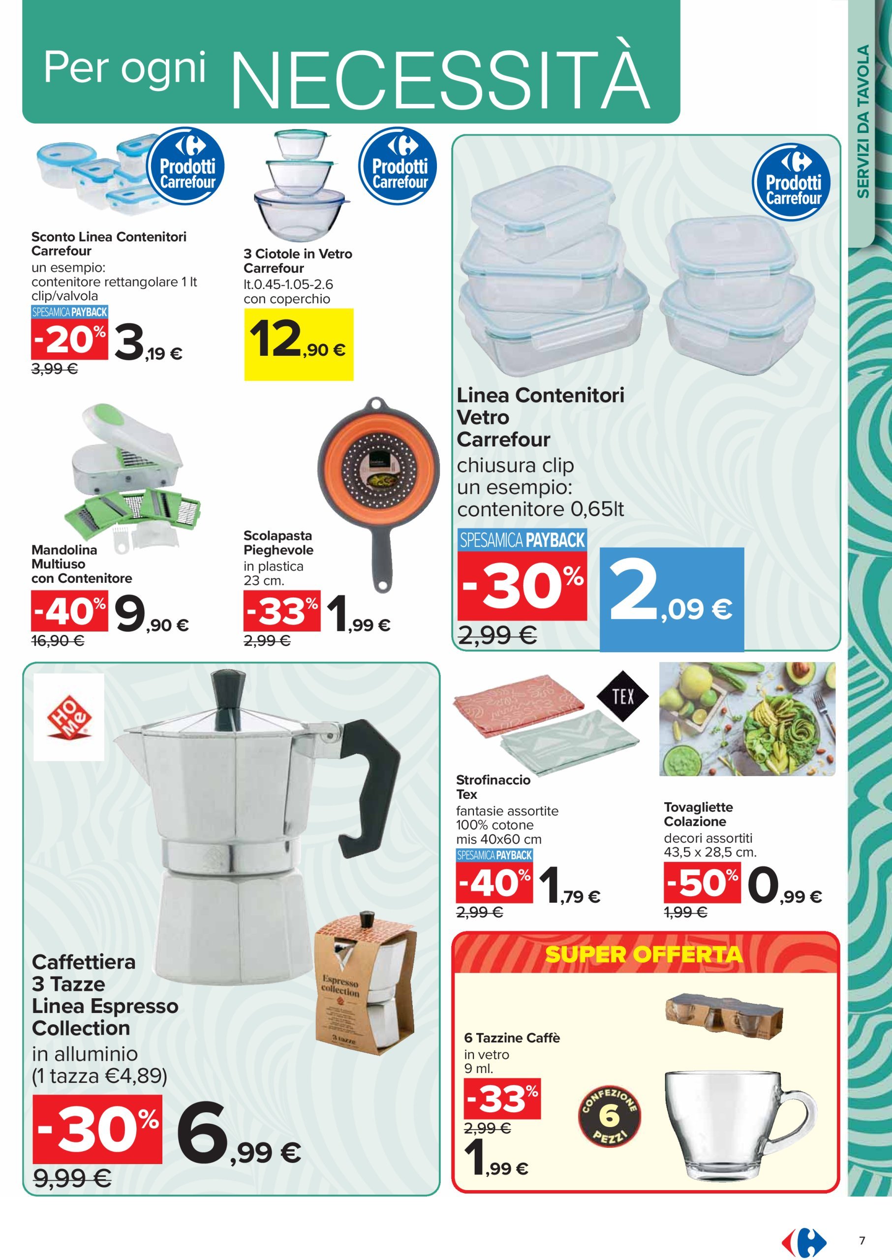 carrefour - Volantino Carrefour - Catalogo casa valido dal 18/02 al 17/03 - page: 7