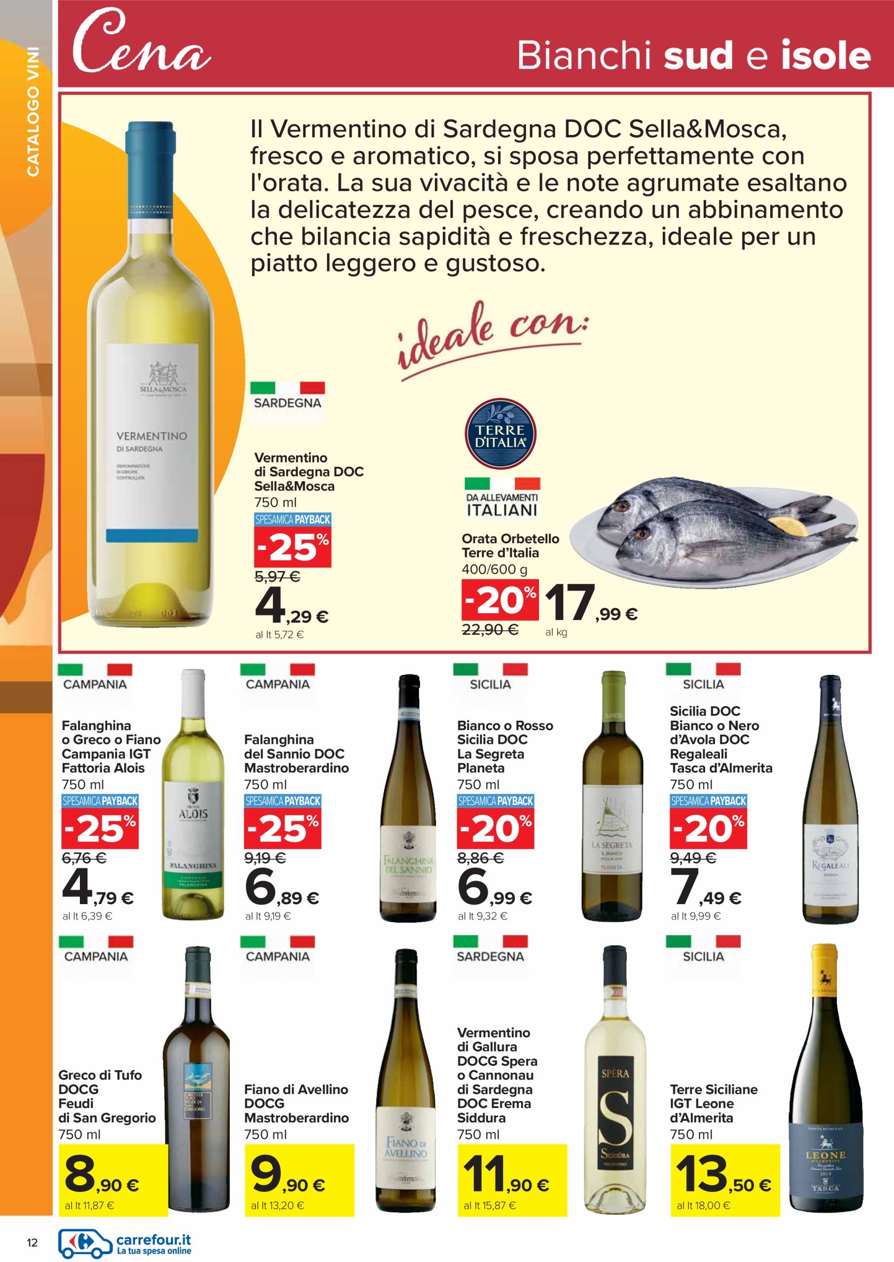 carrefour - Volantino Carrefour - Catalogo vini valido dal 17/02 al 16/03 - page: 12