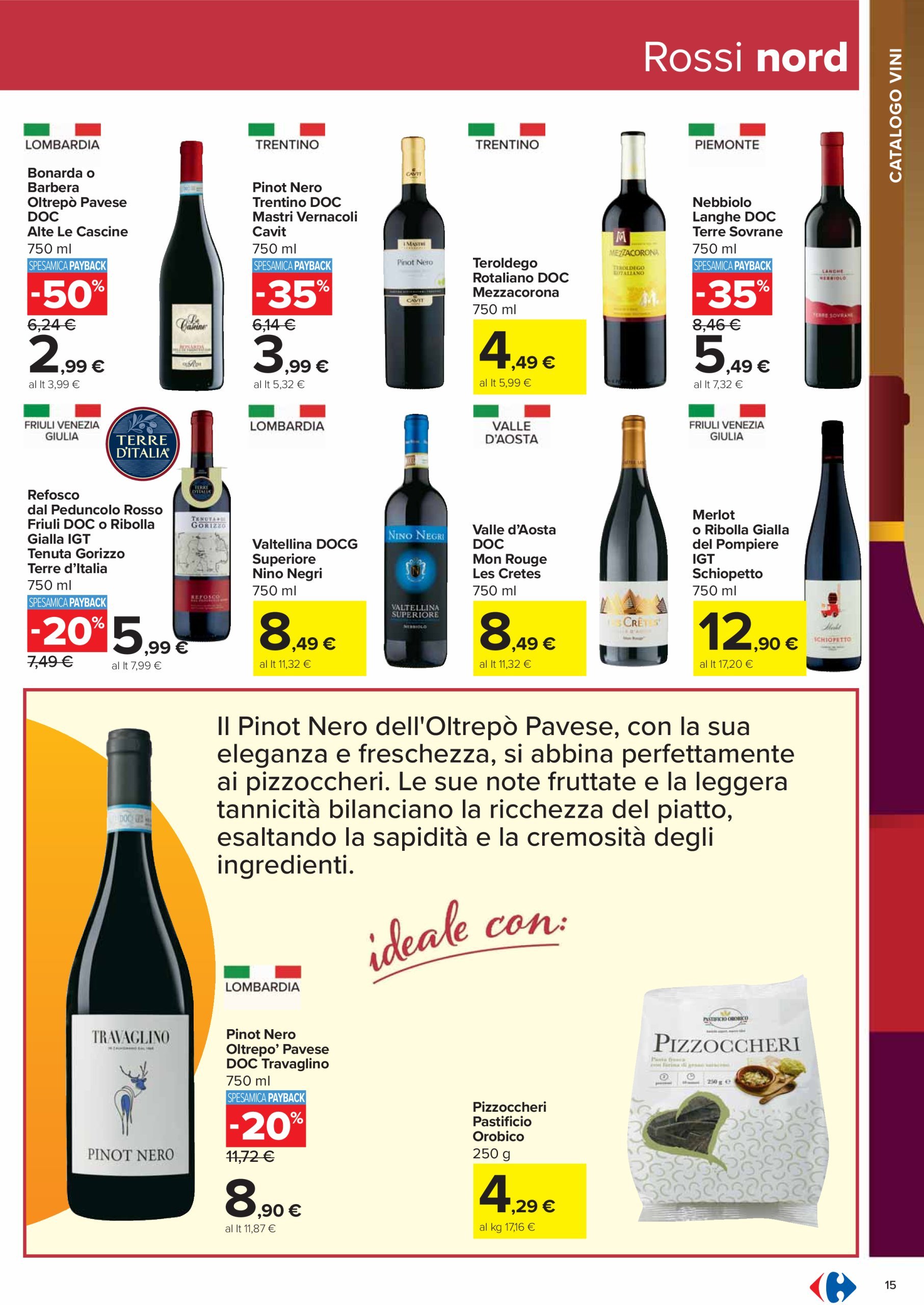 carrefour - Volantino Carrefour - Catalogo vini valido dal 17/02 al 16/03 - page: 15