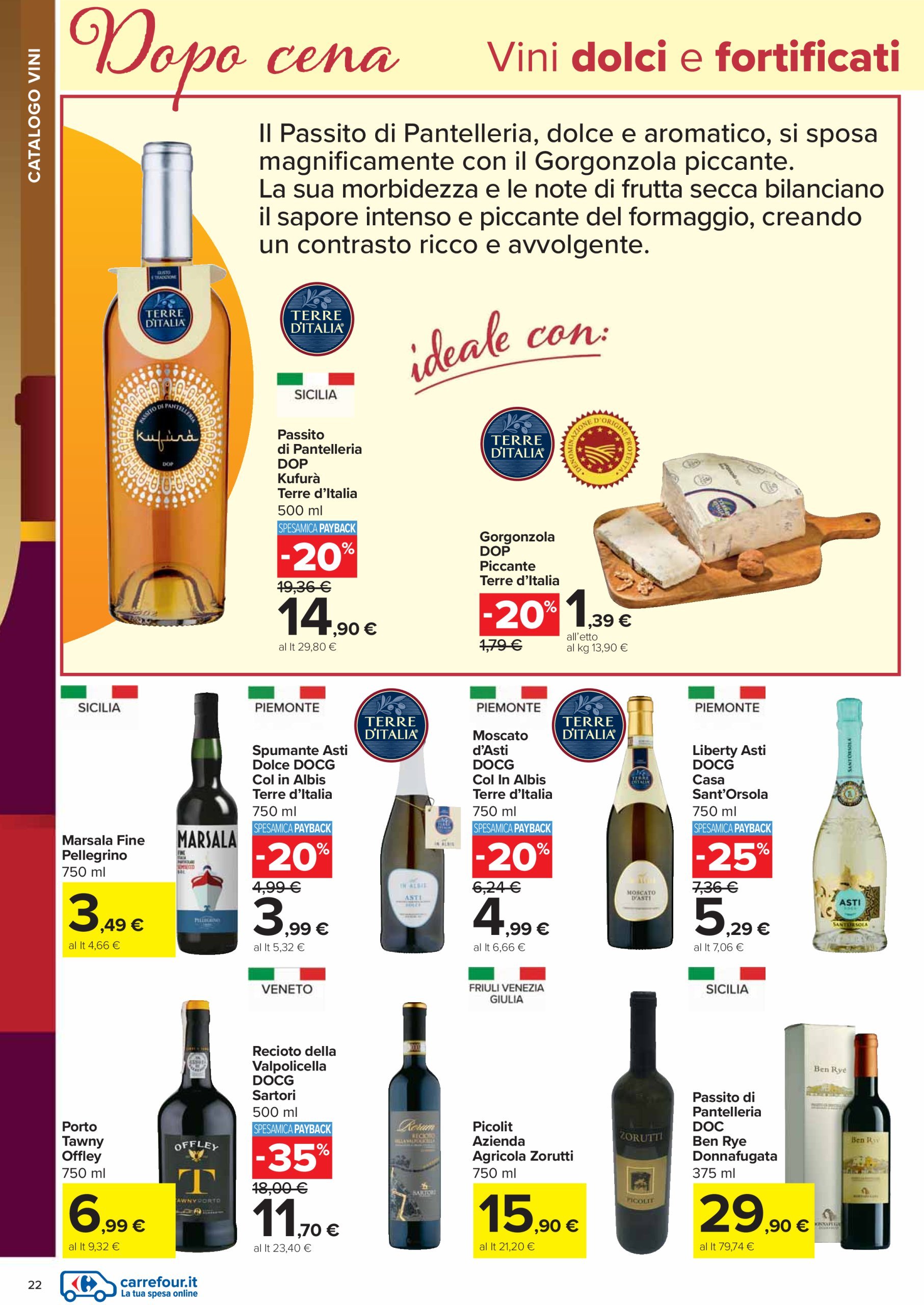 carrefour - Volantino Carrefour - Catalogo vini valido dal 17/02 al 16/03 - page: 22