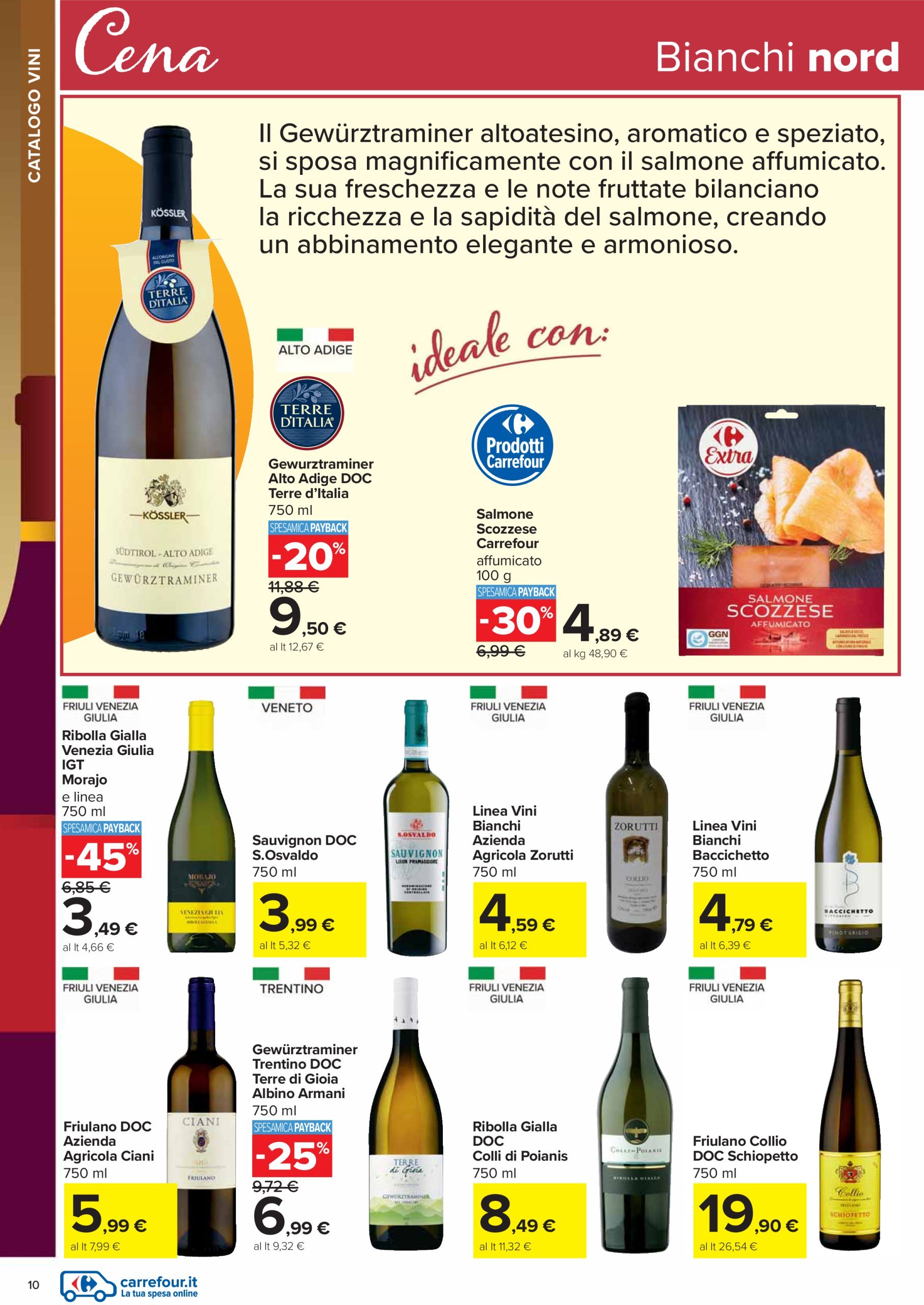 carrefour - Volantino Carrefour - Catalogo vini valido dal 17/02 al 16/03 - page: 10