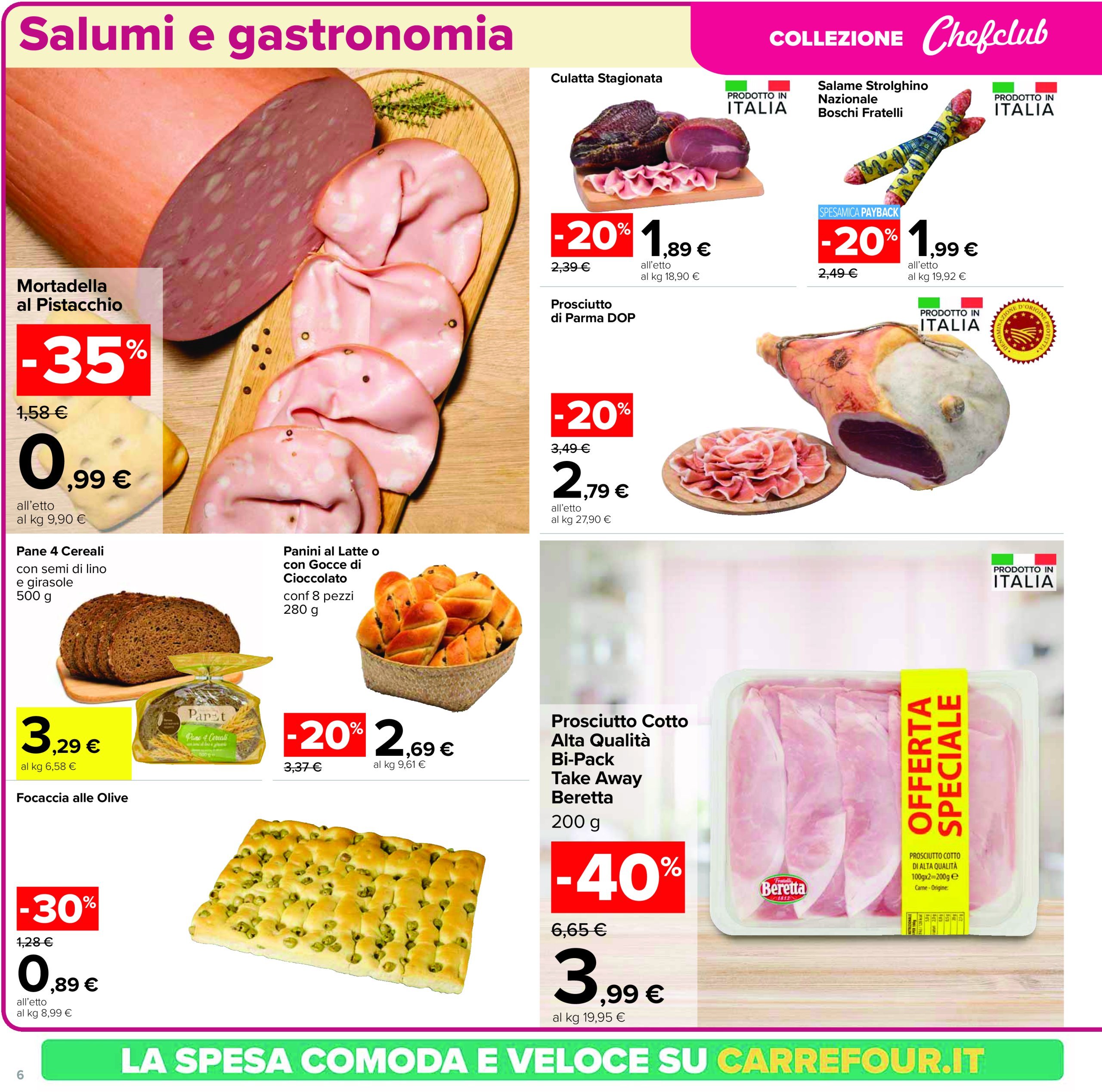 carrefour - Volantino Carrefour - Sconti fino al 40% valido dal 17/02 al 27/02 - page: 6