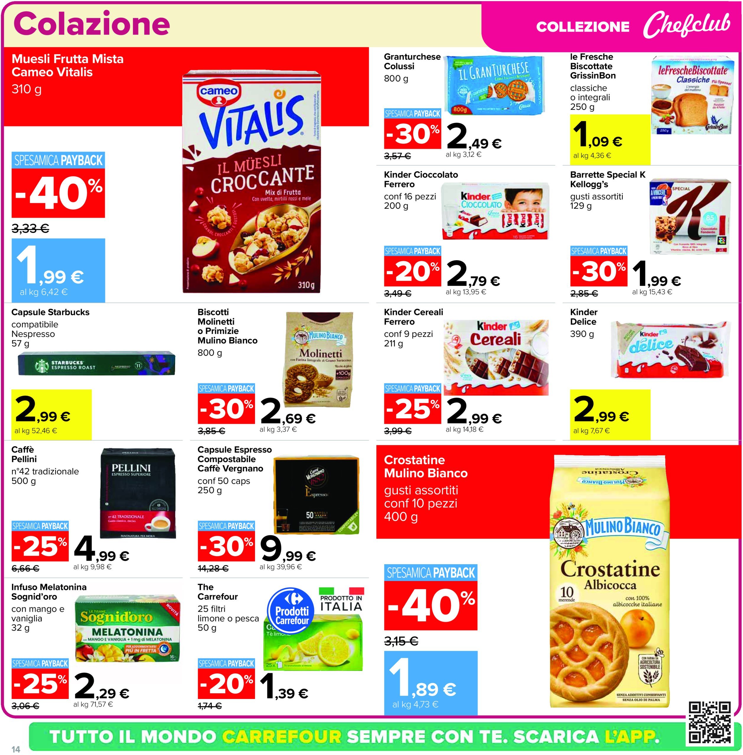 carrefour - Volantino Carrefour - Sconti fino al 40% valido dal 17/02 al 27/02 - page: 14