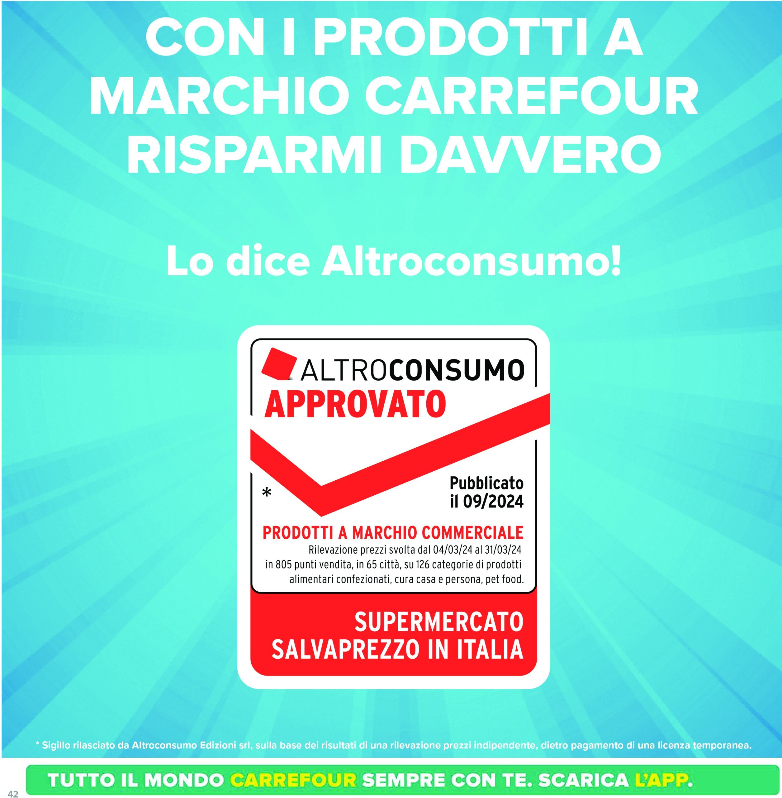 carrefour - Volantino Carrefour - Sconti fino al 40% valido dal 17/02 al 27/02 - page: 42