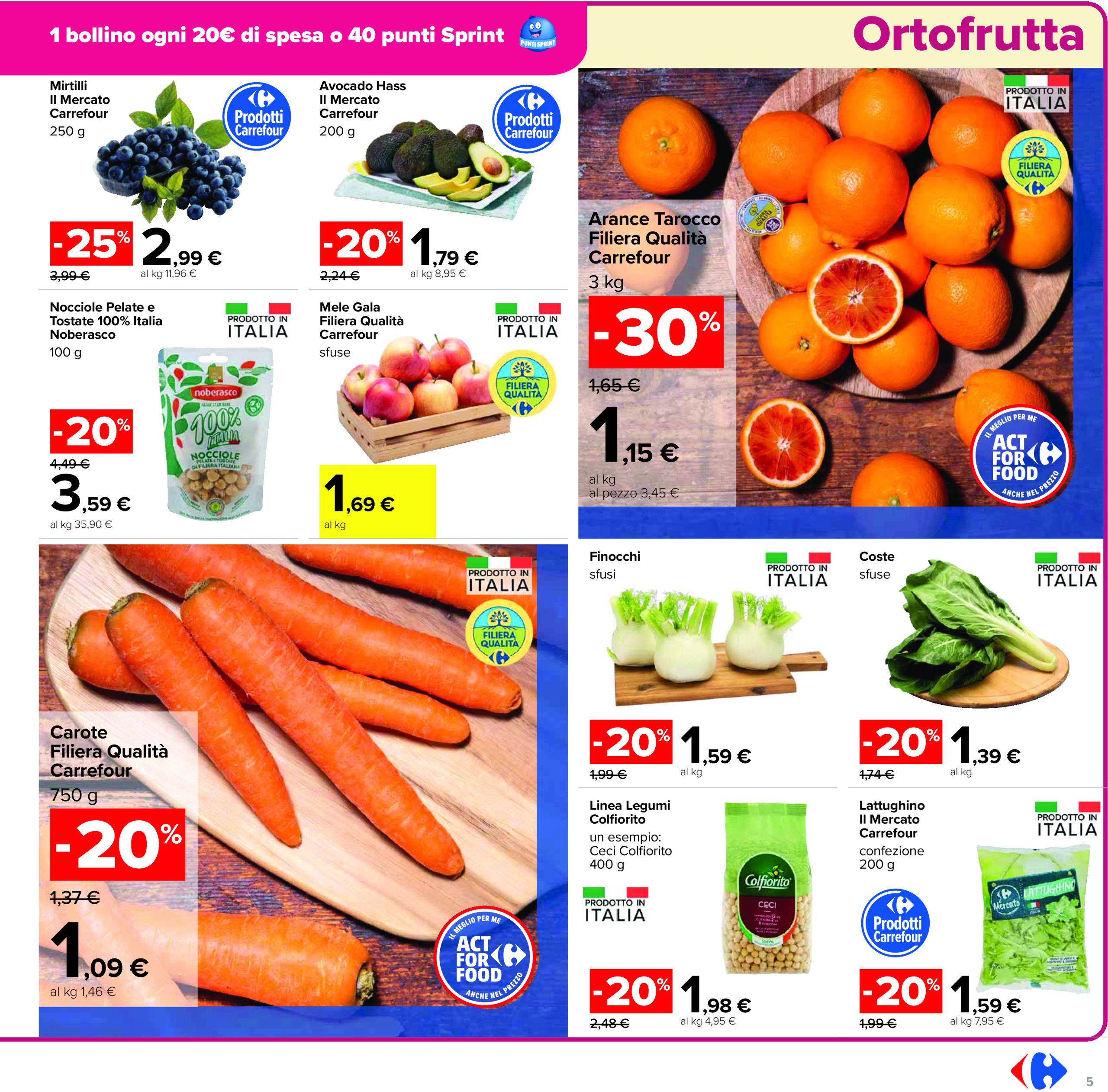 carrefour - Volantino Carrefour - Sconti fino al 40% valido dal 17/02 al 27/02 - page: 5