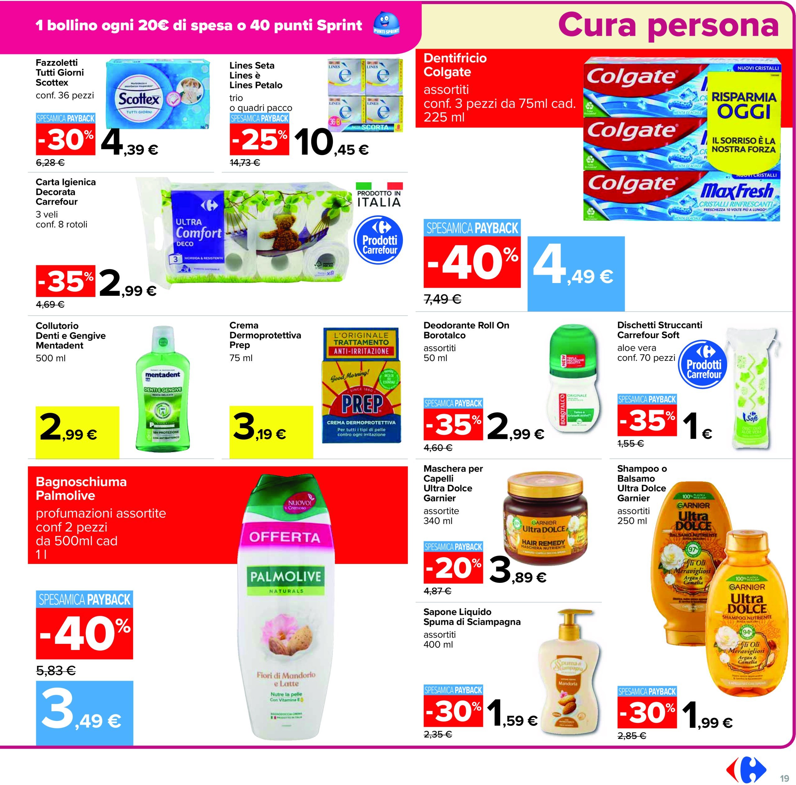 carrefour - Volantino Carrefour - Sconti fino al 40% valido dal 17/02 al 27/02 - page: 19