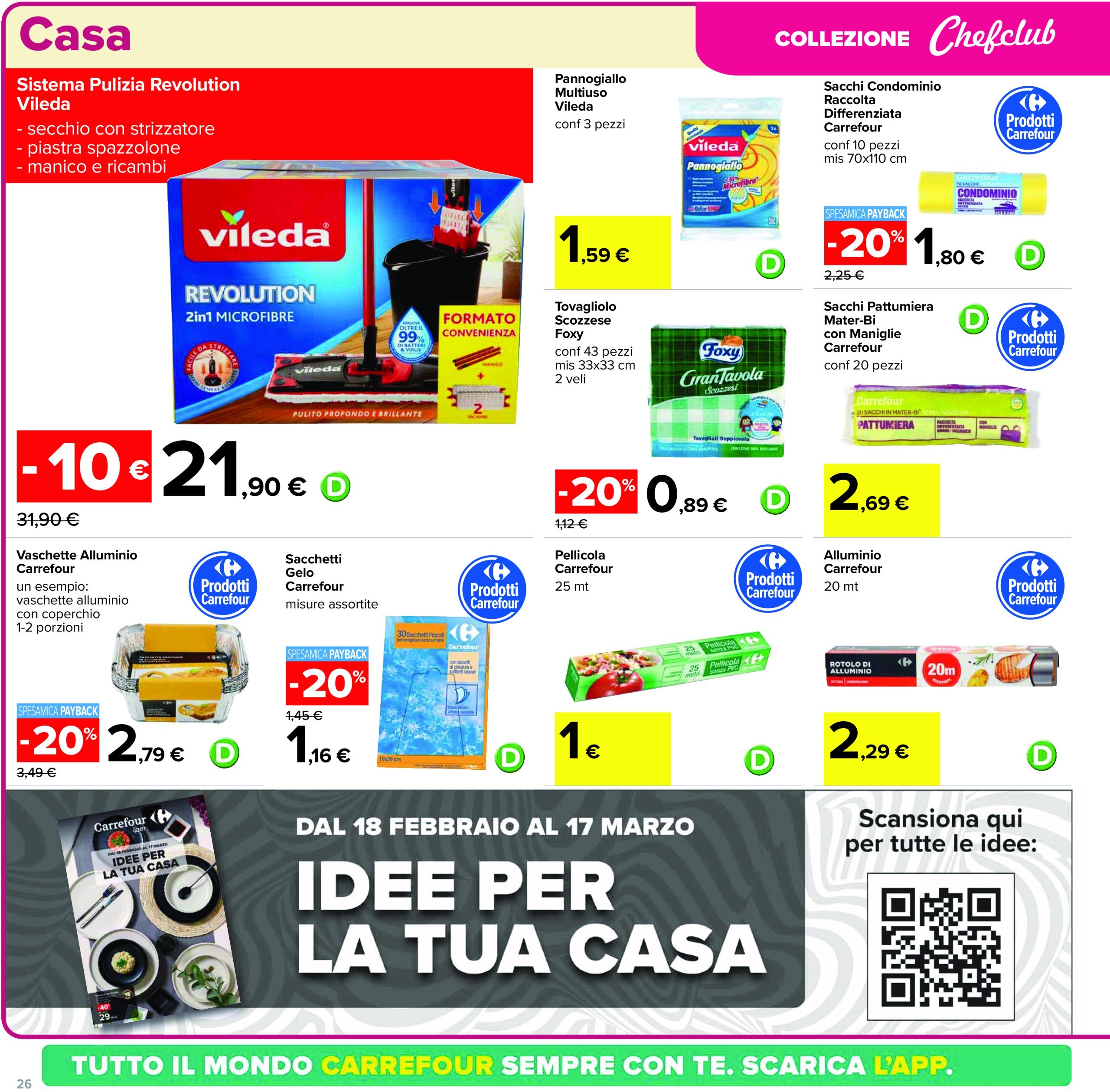 carrefour - Volantino Carrefour - Sconti fino al 40% valido dal 17/02 al 27/02 - page: 26