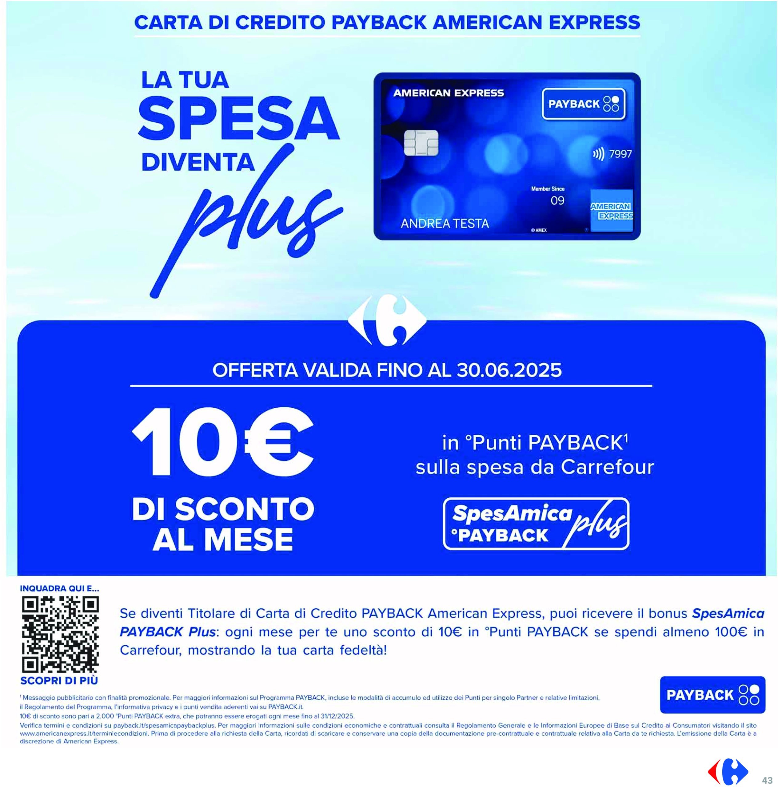 carrefour - Volantino Carrefour - Sconti fino al 40% valido dal 17/02 al 27/02 - page: 43