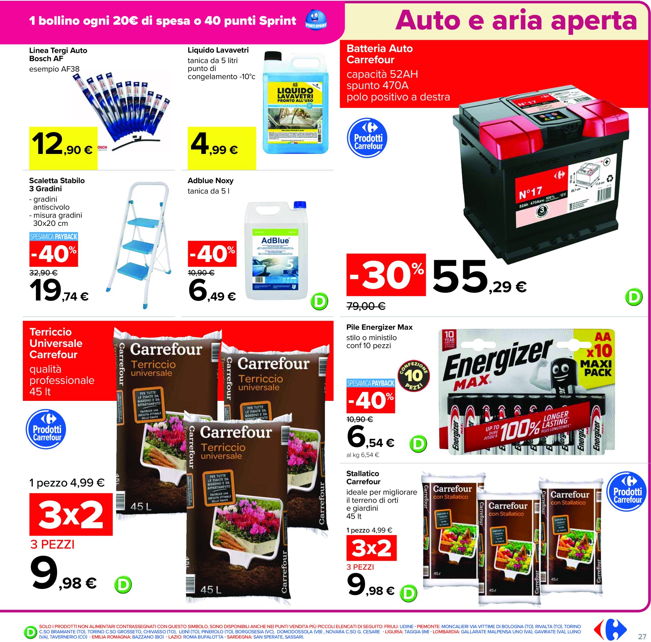 carrefour - Volantino Carrefour - Sconti fino al 40% valido dal 17/02 al 27/02 - page: 27