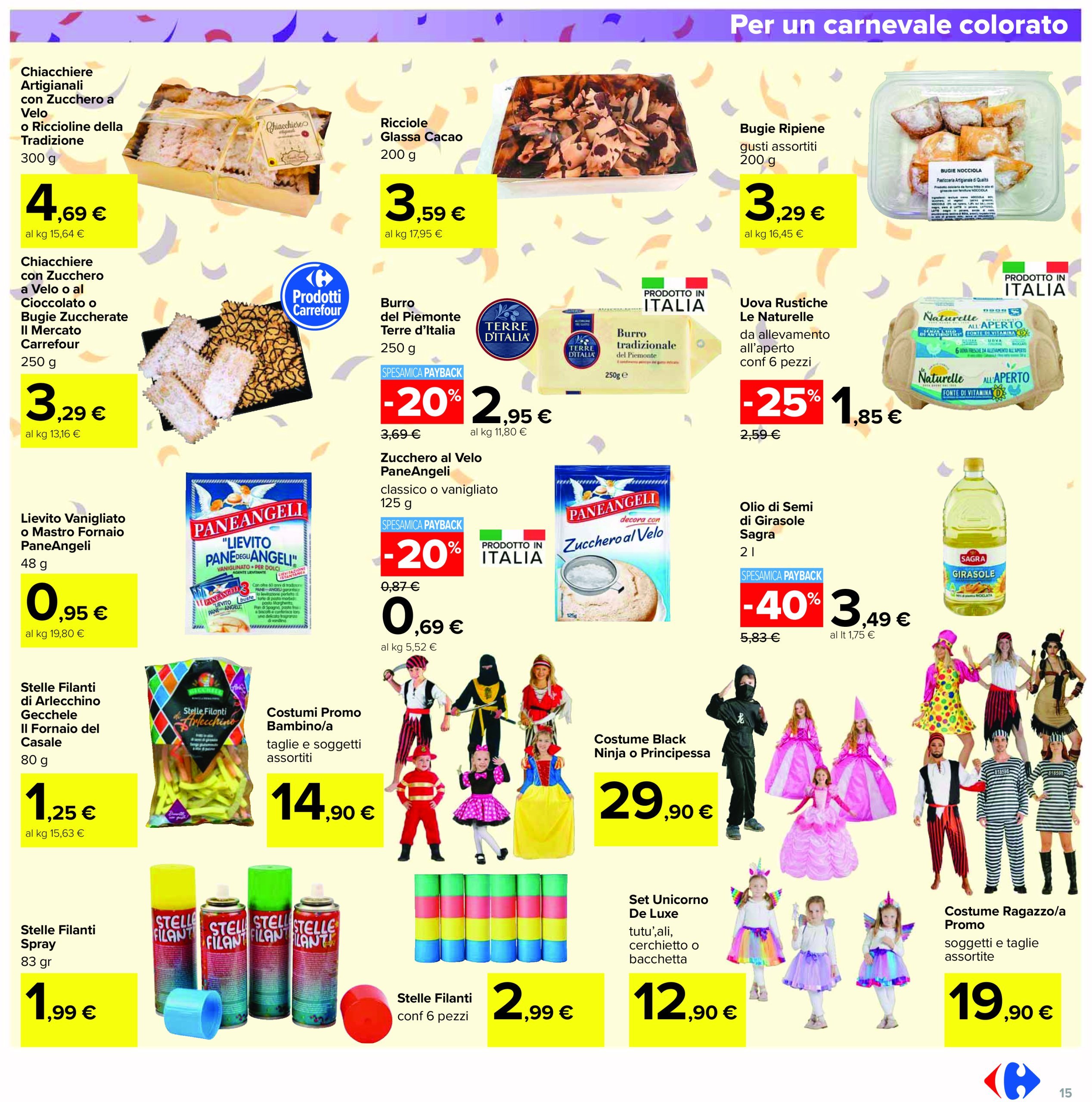 carrefour - Volantino Carrefour - Sconti fino al 40% valido dal 17/02 al 27/02 - page: 15