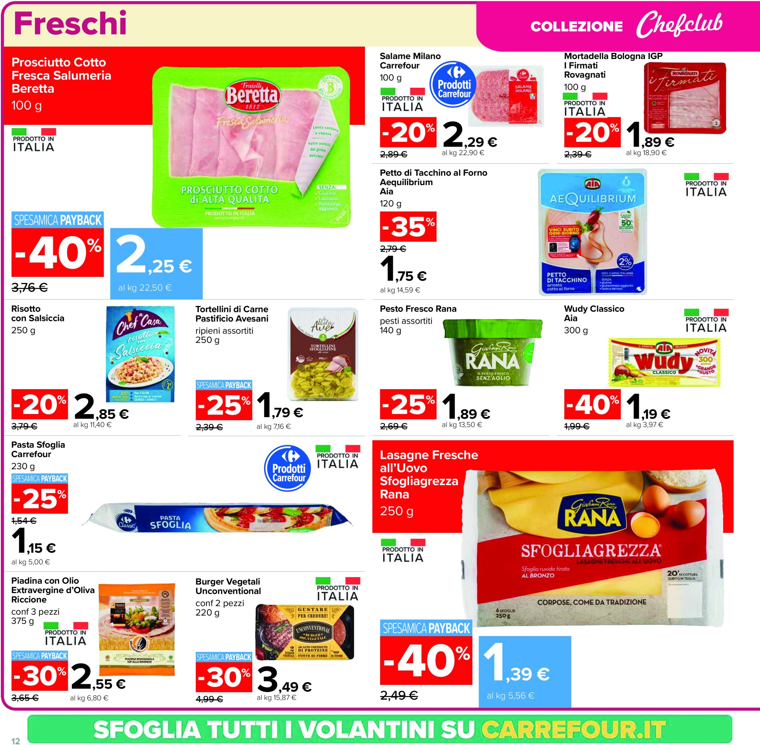 carrefour - Volantino Carrefour - Sconti fino al 40% valido dal 17/02 al 27/02 - page: 12