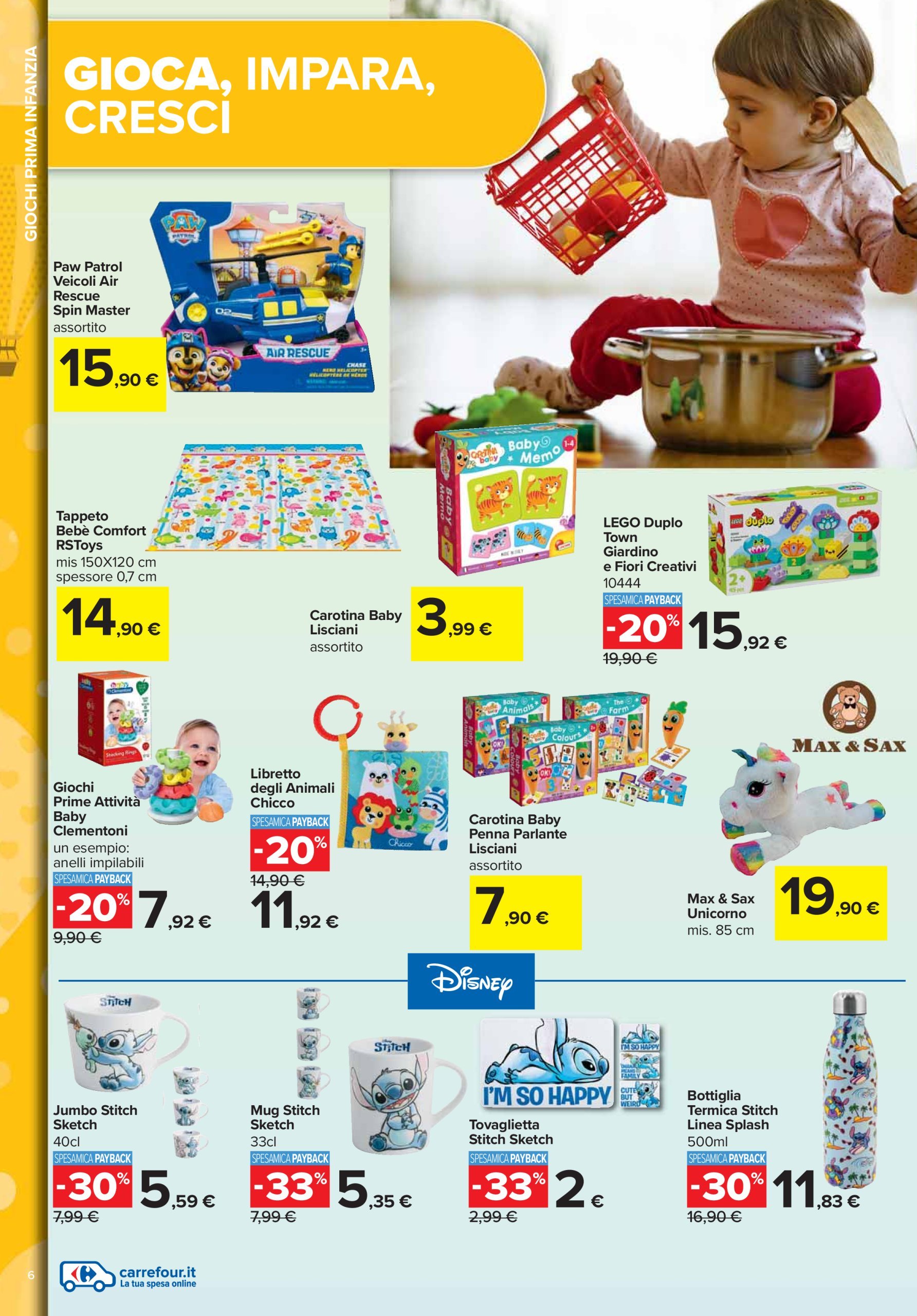 carrefour - Volantino Carrefour - Catalogo baby valido dal 20/02 al 13/03 - page: 6