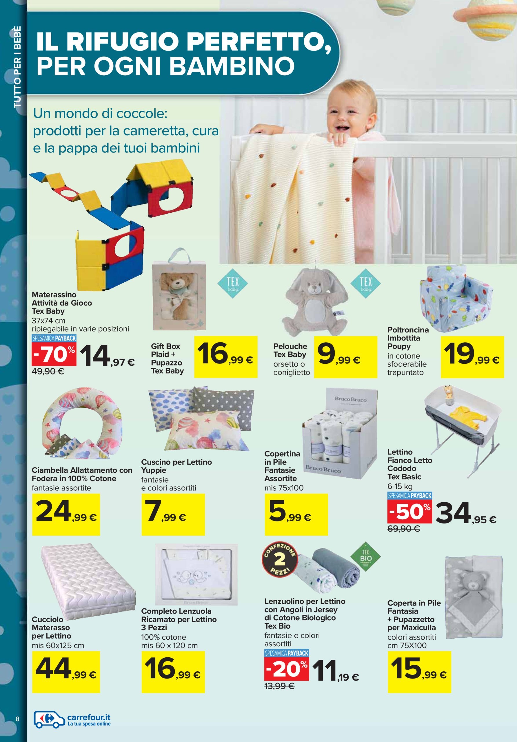 carrefour - Volantino Carrefour - Catalogo baby valido dal 20/02 al 13/03 - page: 8