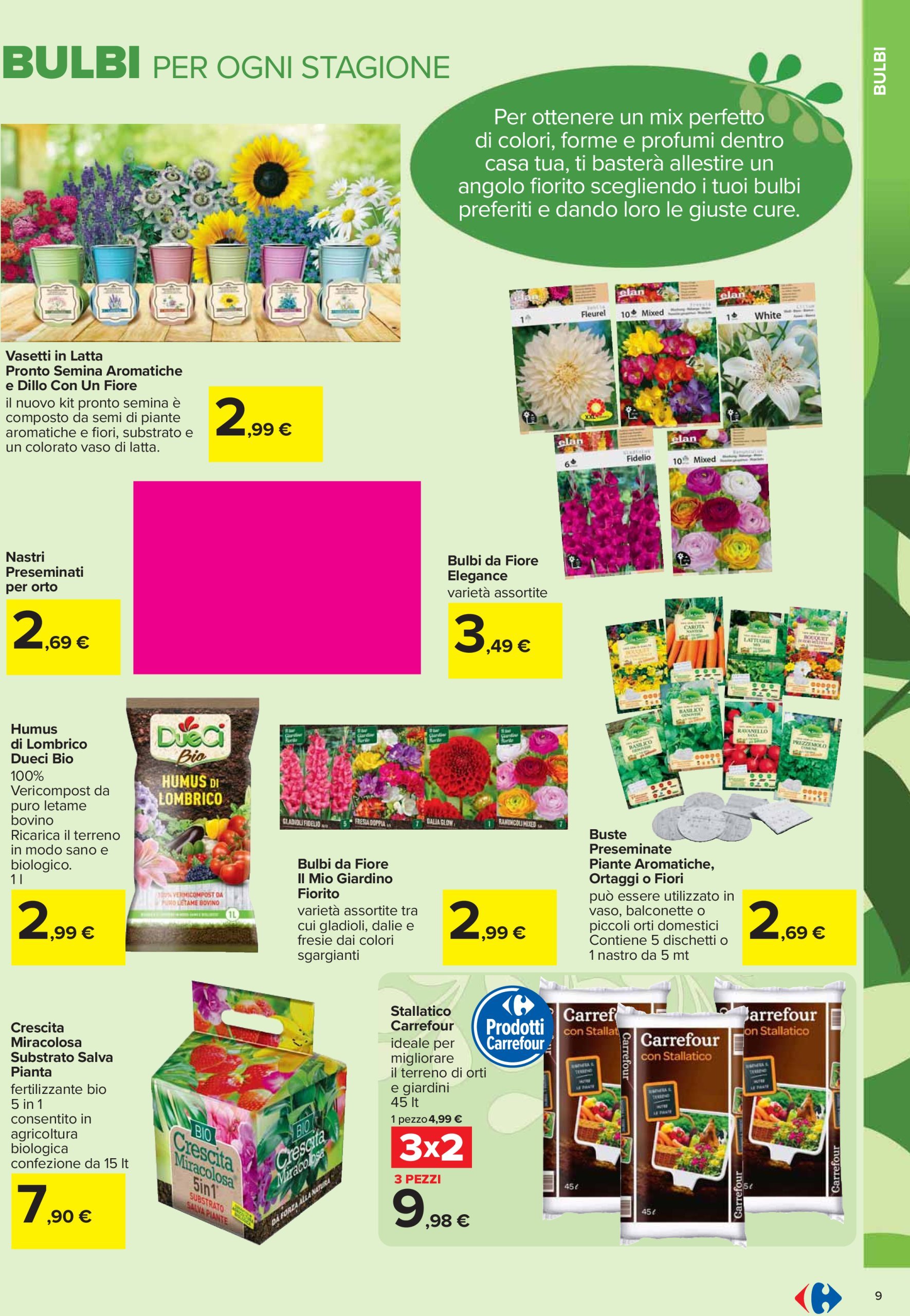 carrefour - Volantino Carrefour - Catalogo giardinaggio valido dal 20/02 al 01/04 - page: 9