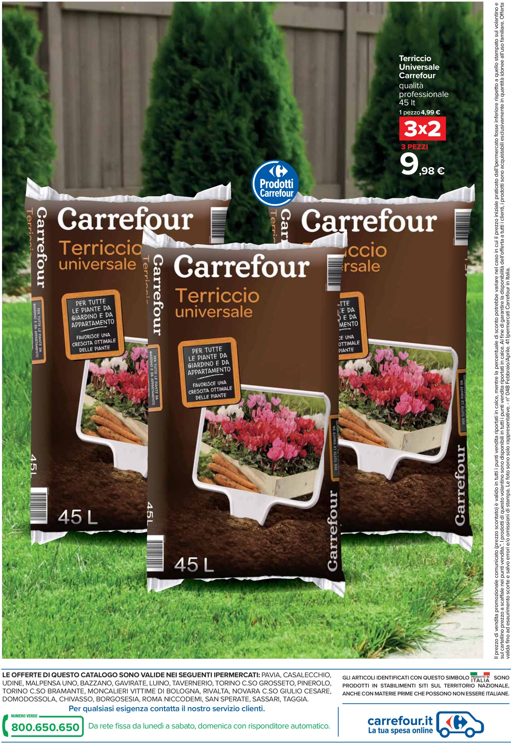 carrefour - Volantino Carrefour - Catalogo giardinaggio valido dal 20/02 al 01/04 - page: 12