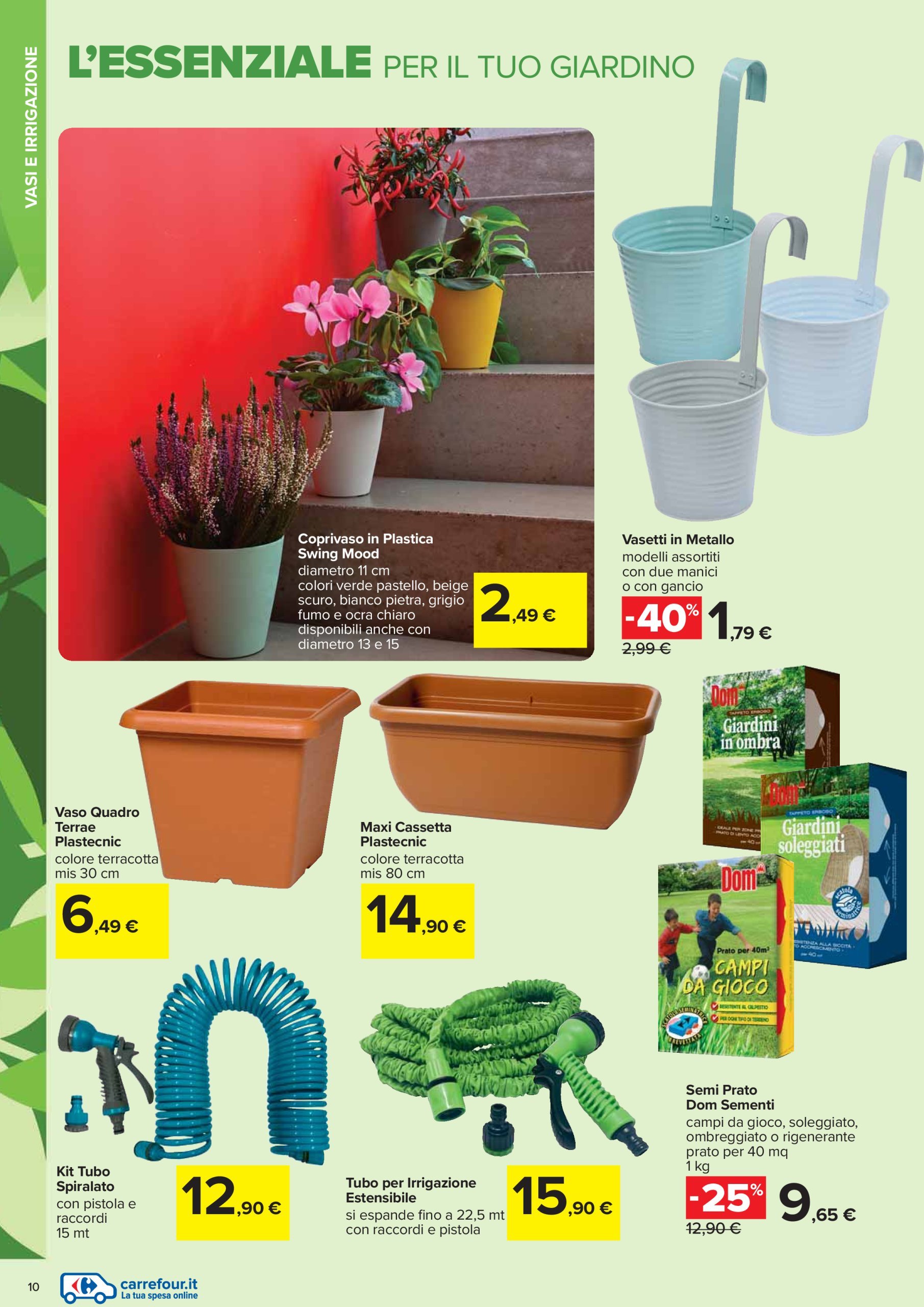 carrefour - Volantino Carrefour - Catalogo giardinaggio valido dal 20/02 al 01/04 - page: 10