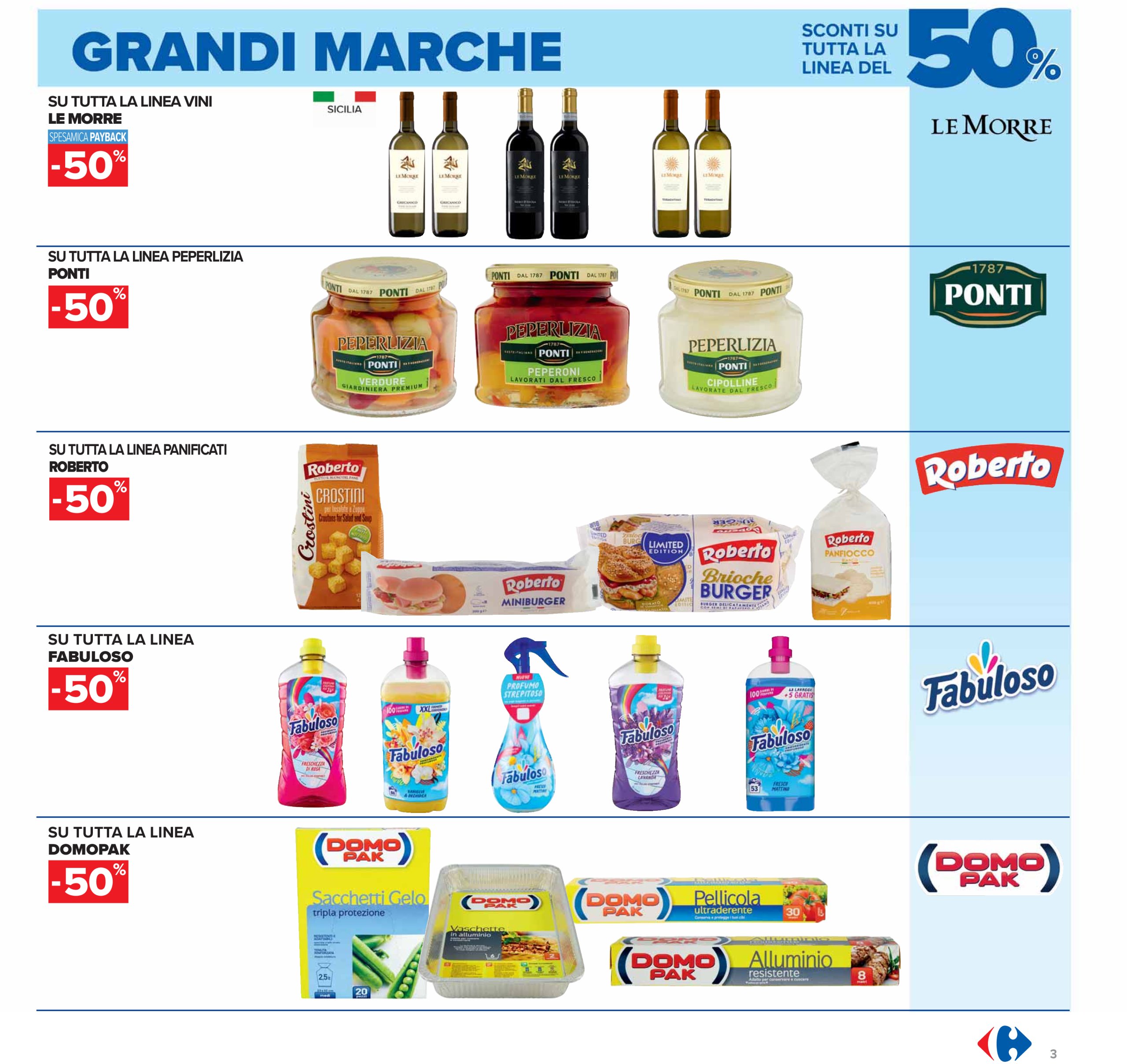 carrefour - Volantino Carrefour - Sconti grandi marche valido dal 28/02 al 12/03 - page: 3