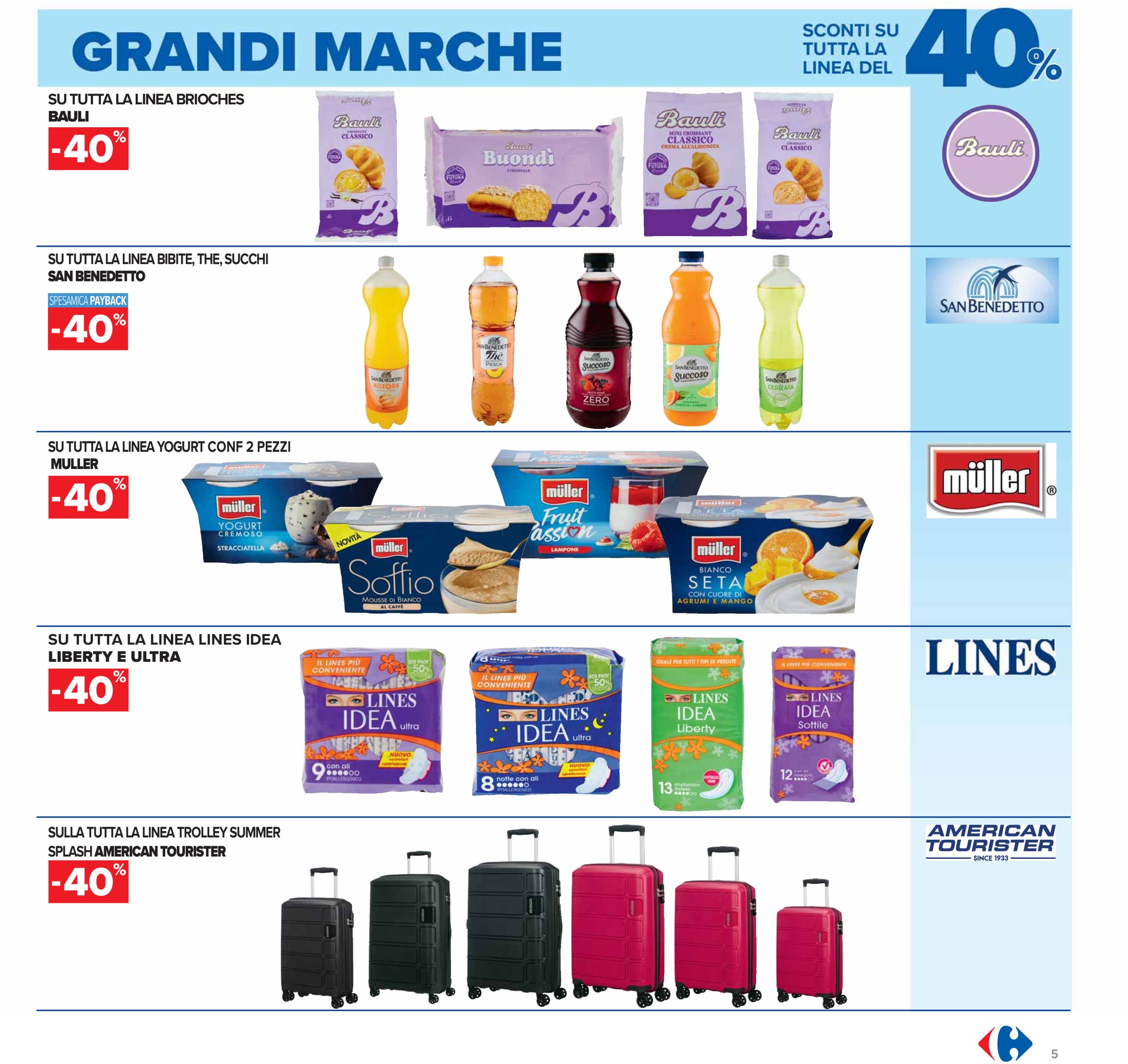 carrefour - Volantino Carrefour - Sconti grandi marche valido dal 28/02 al 12/03 - page: 5