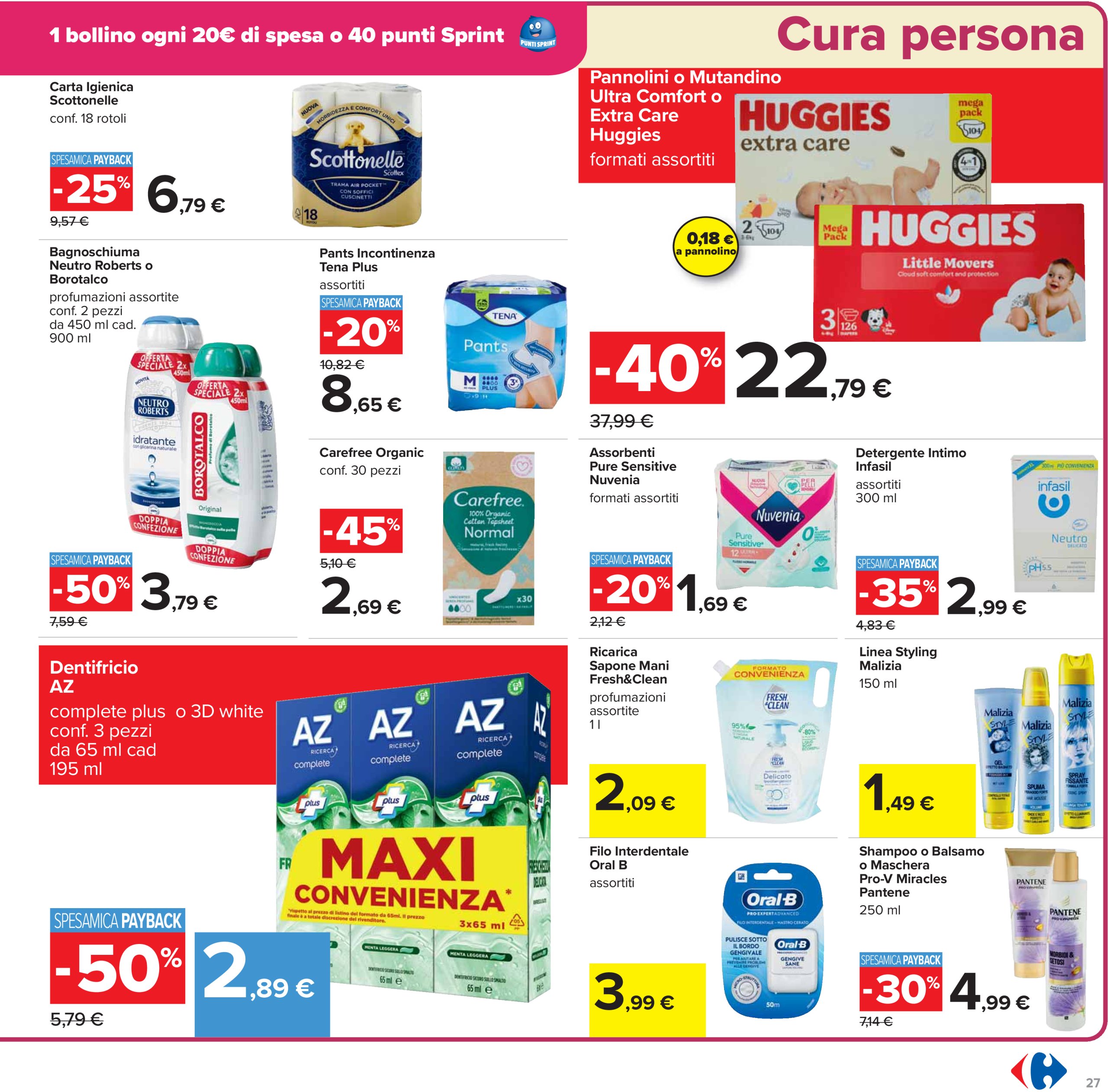 carrefour - Volantino Carrefour - Sconti grandi marche valido dal 28/02 al 12/03 - page: 27