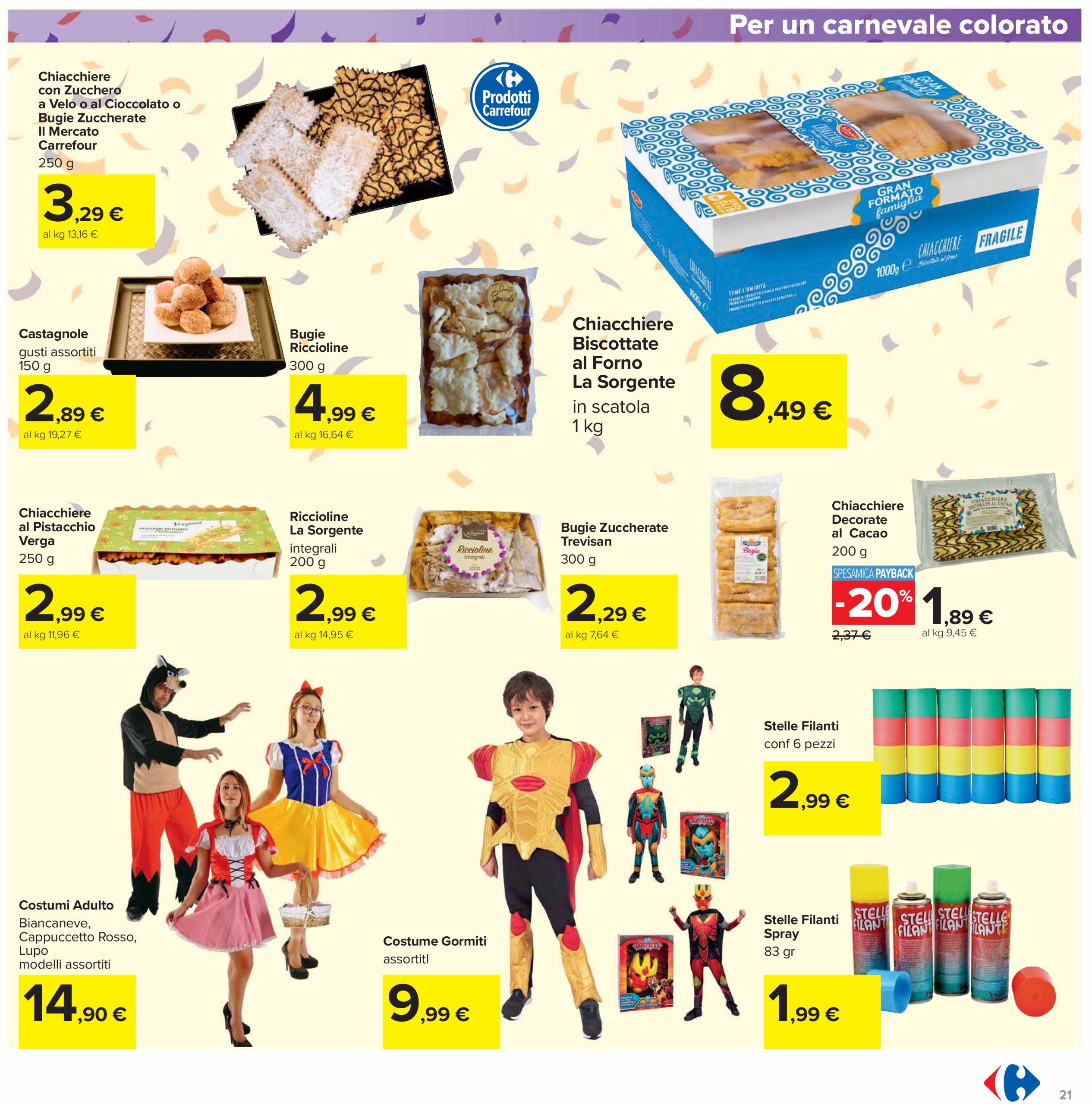 carrefour - Volantino Carrefour - Sconti grandi marche valido dal 28/02 al 12/03 - page: 21