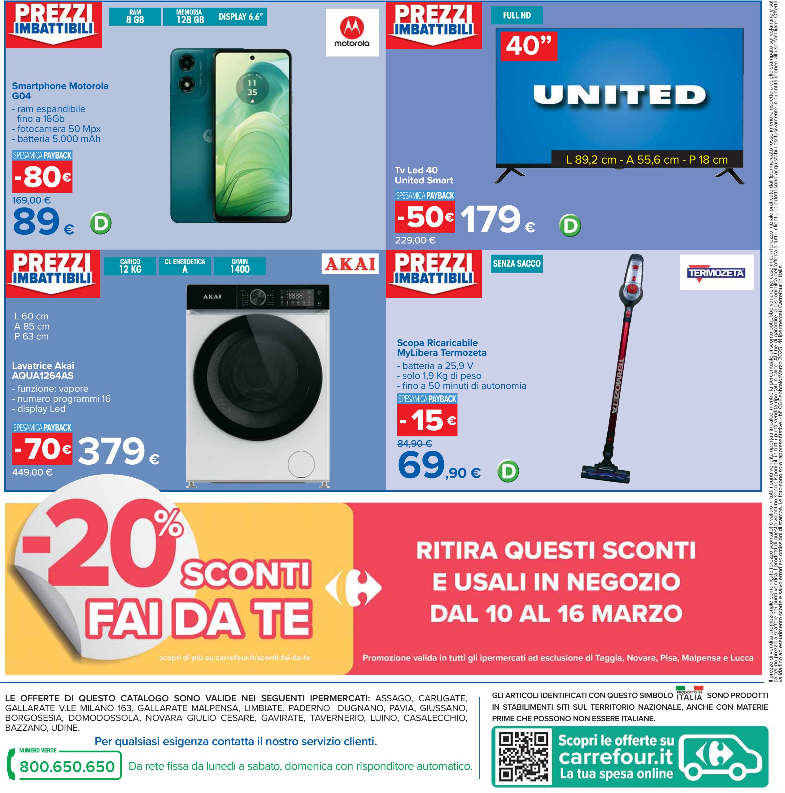 carrefour - Volantino Carrefour - Sconti grandi marche valido dal 28/02 al 12/03 - page: 46