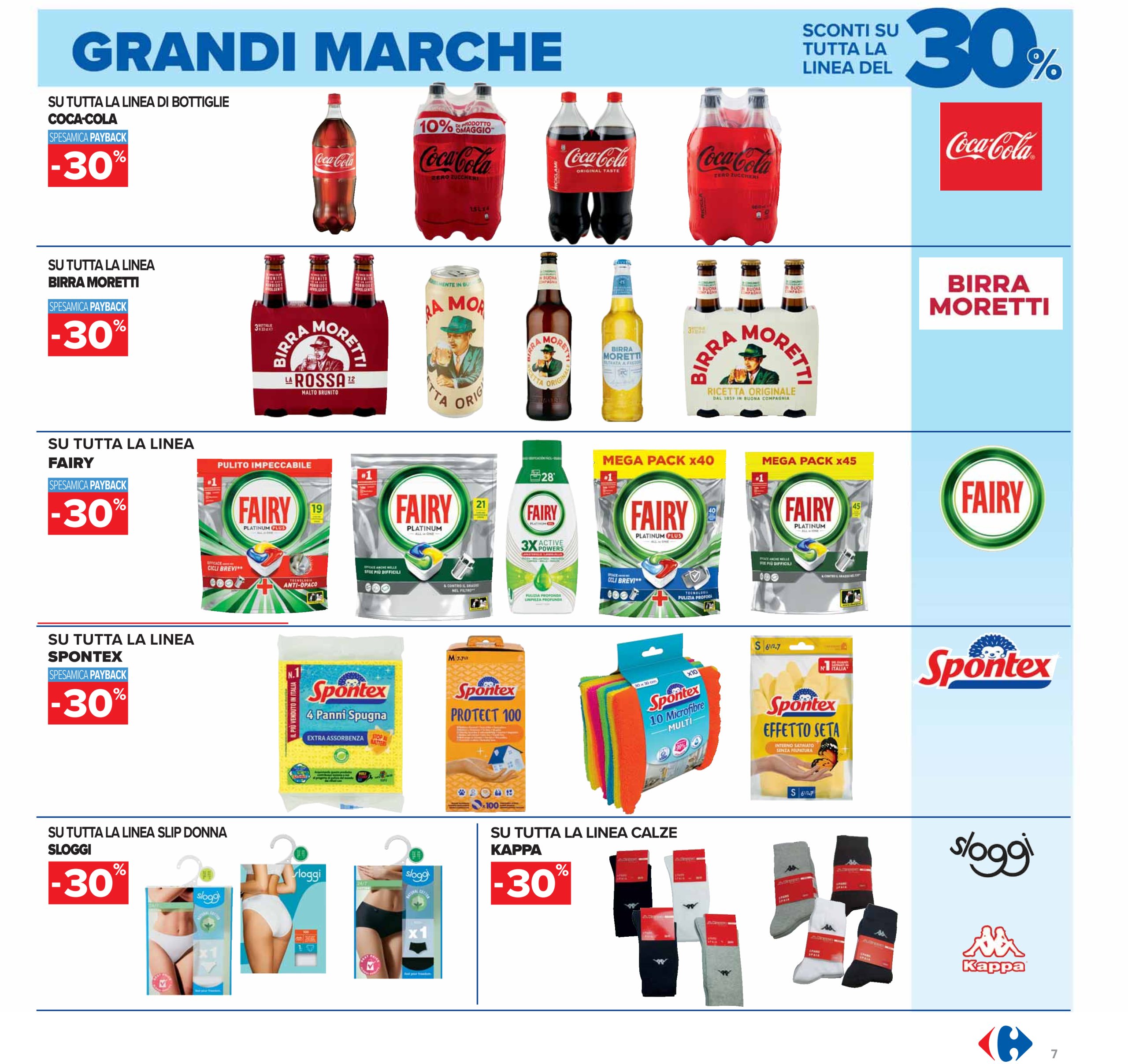 carrefour - Volantino Carrefour - Sconti grandi marche valido dal 28/02 al 12/03 - page: 7