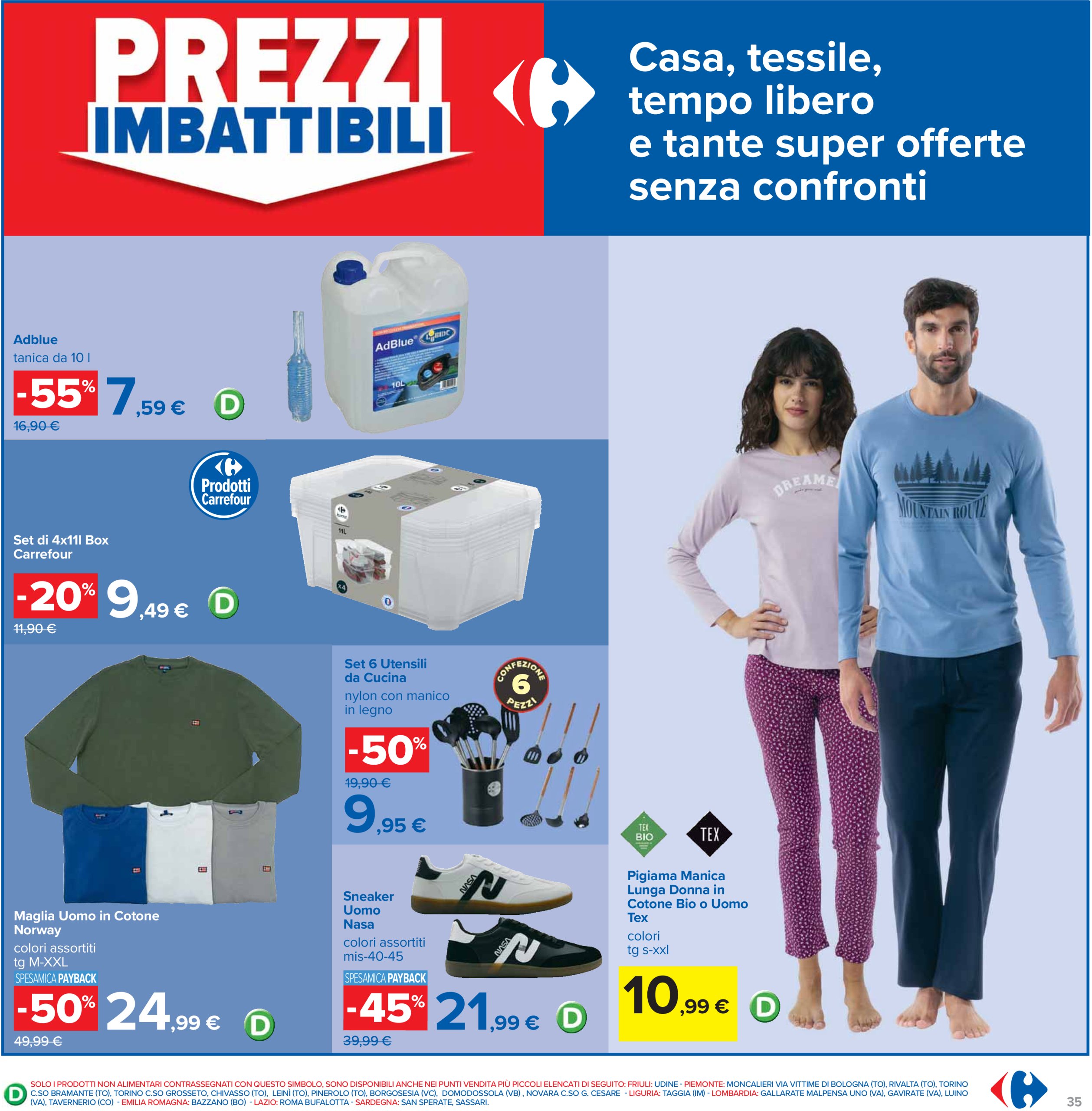 carrefour - Volantino Carrefour - Sconti grandi marche valido dal 28/02 al 12/03 - page: 35