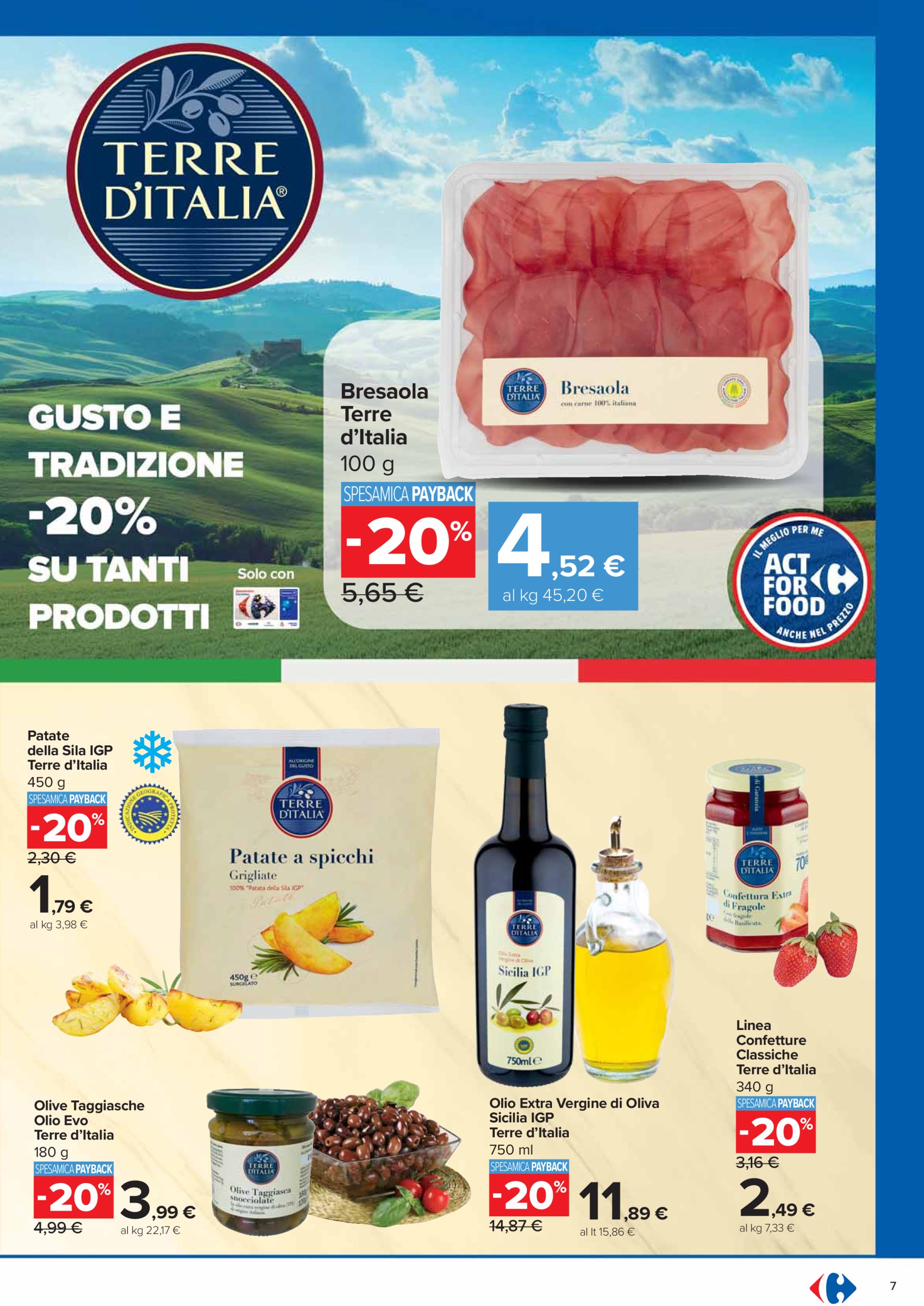 carrefour - Volantino Carrefour - Catalogo Act For Food valido dal 10/03 al 30/03 - page: 7