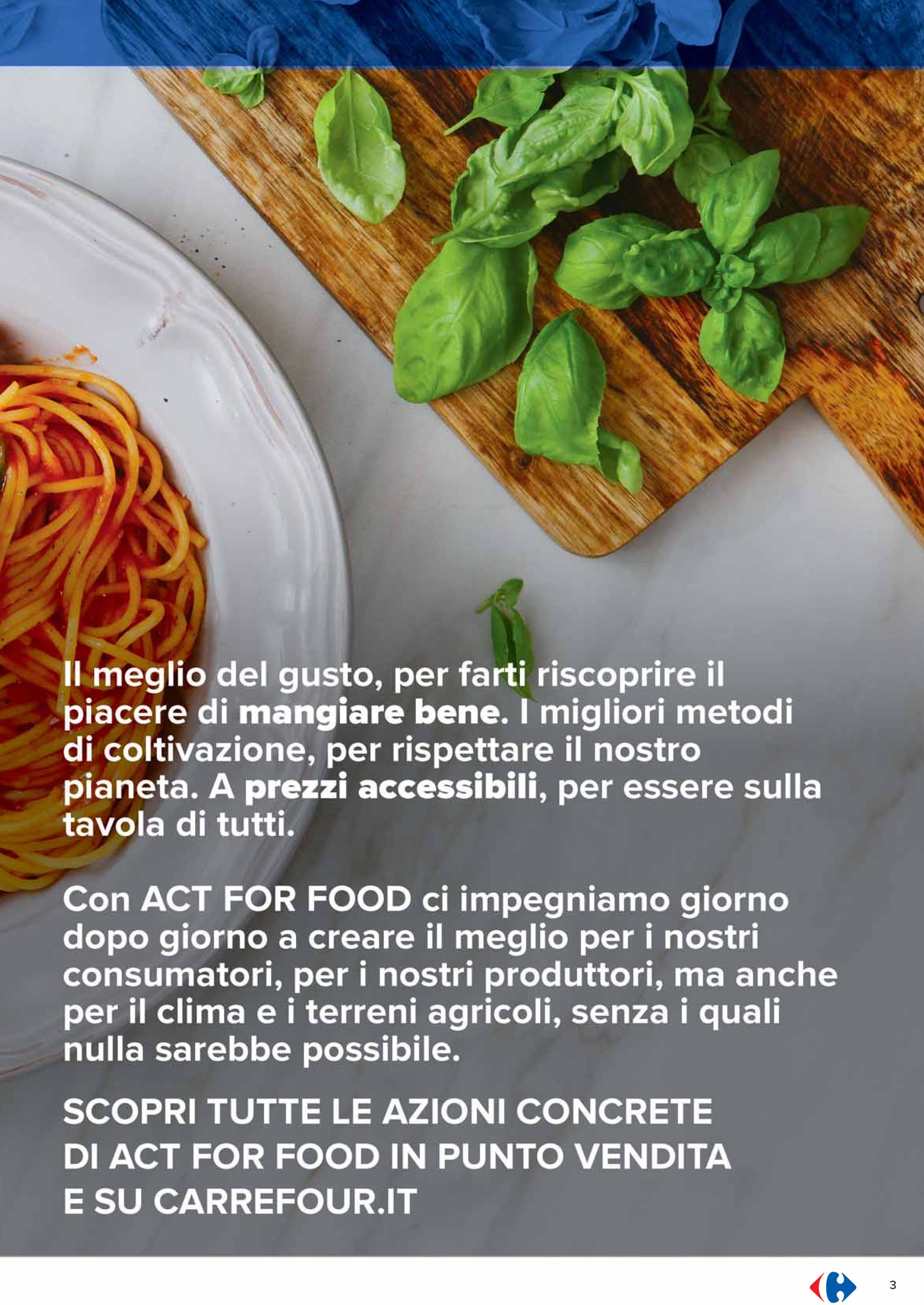 carrefour - Volantino Carrefour - Catalogo Act For Food valido dal 10/03 al 30/03 - page: 3